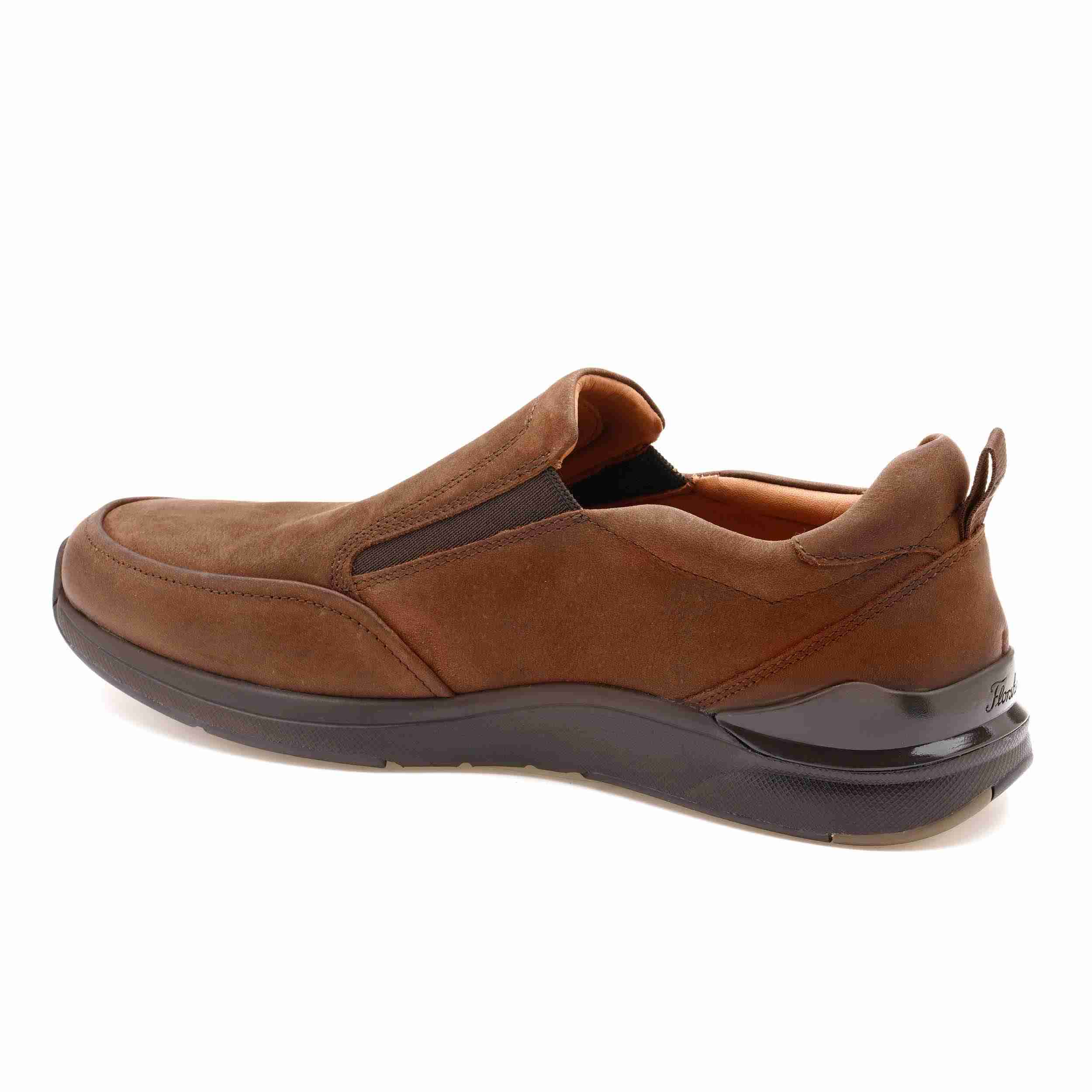 The Impala Brown Men Nubuck Casual Slip-On Florsheim