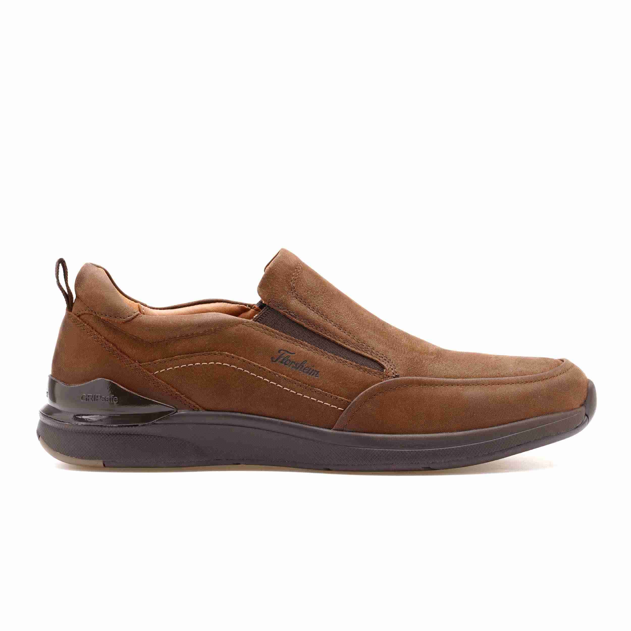 The Impala Brown Men Nubuck Casual Slip-On Florsheim
