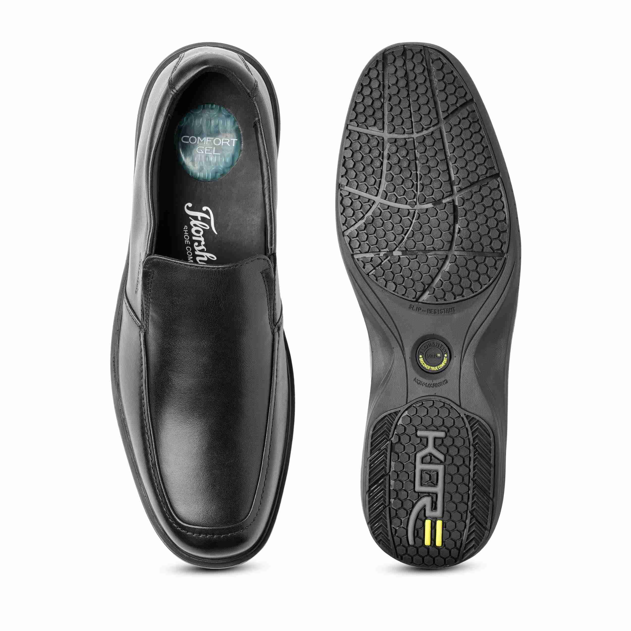 The Ray Men Black Formal Slip On Florsheim