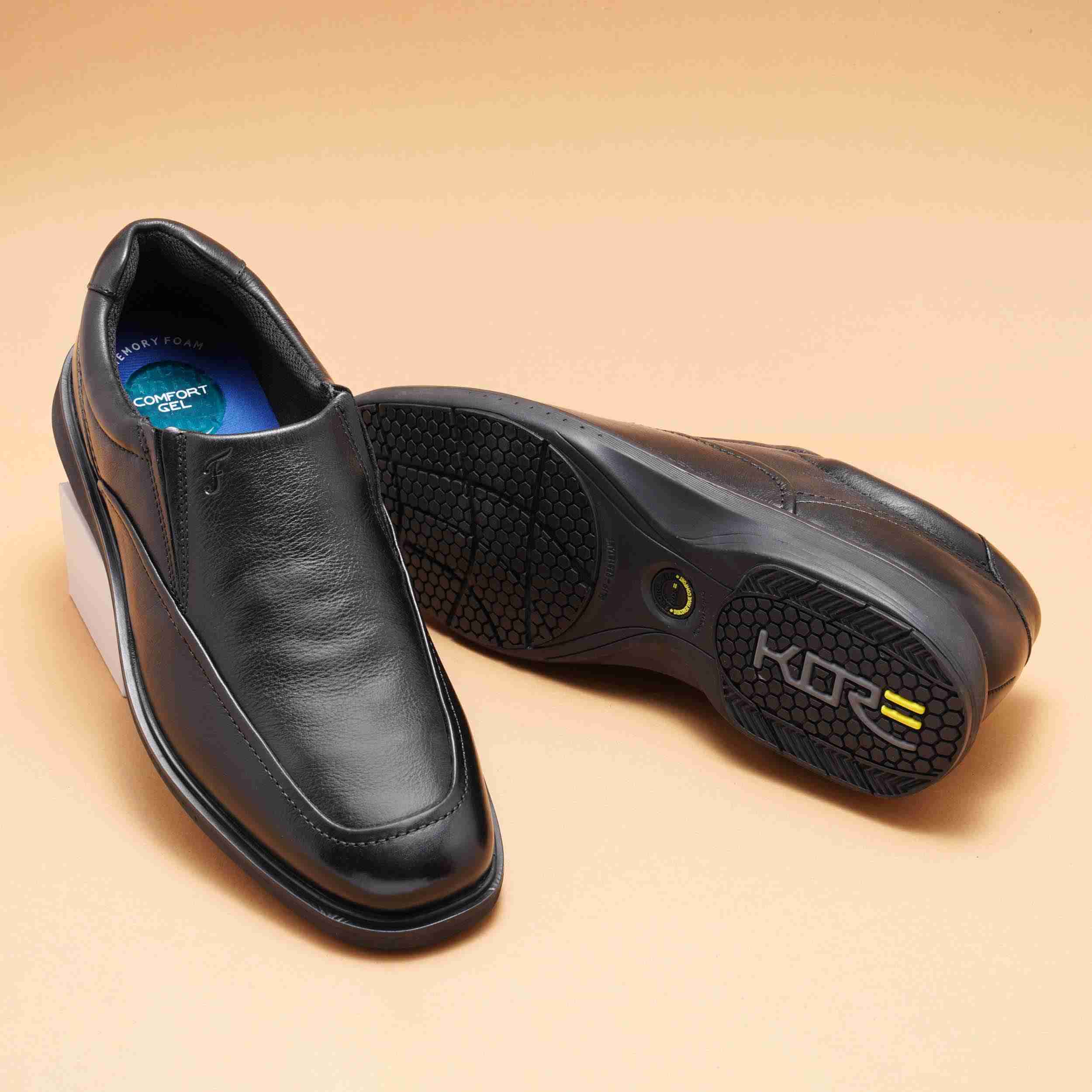 The Nunn Bush -1120-5 Black Men Dress Shoe Florsheim