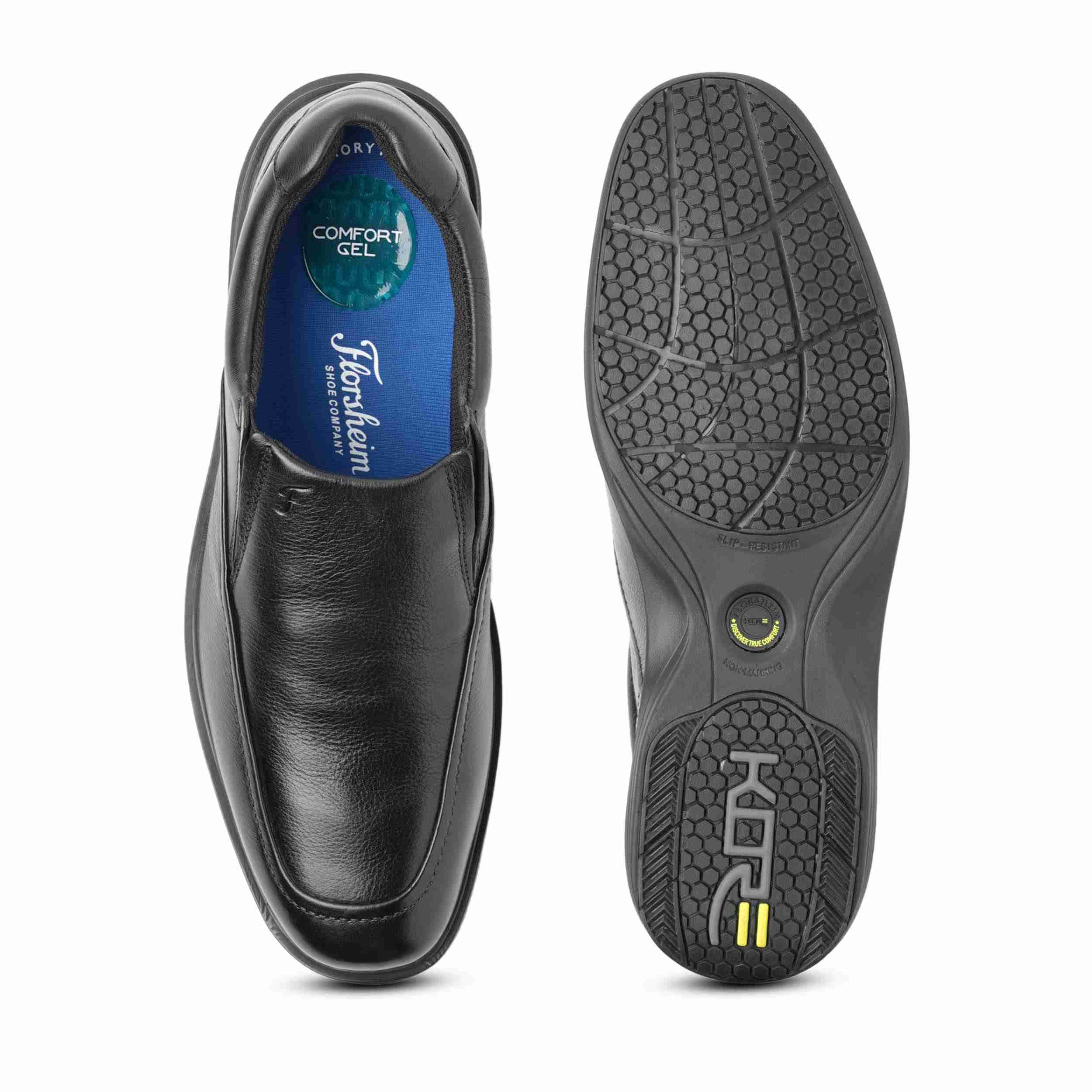 The Nunn Bush -1120-5 Black Men Dress Shoe Florsheim