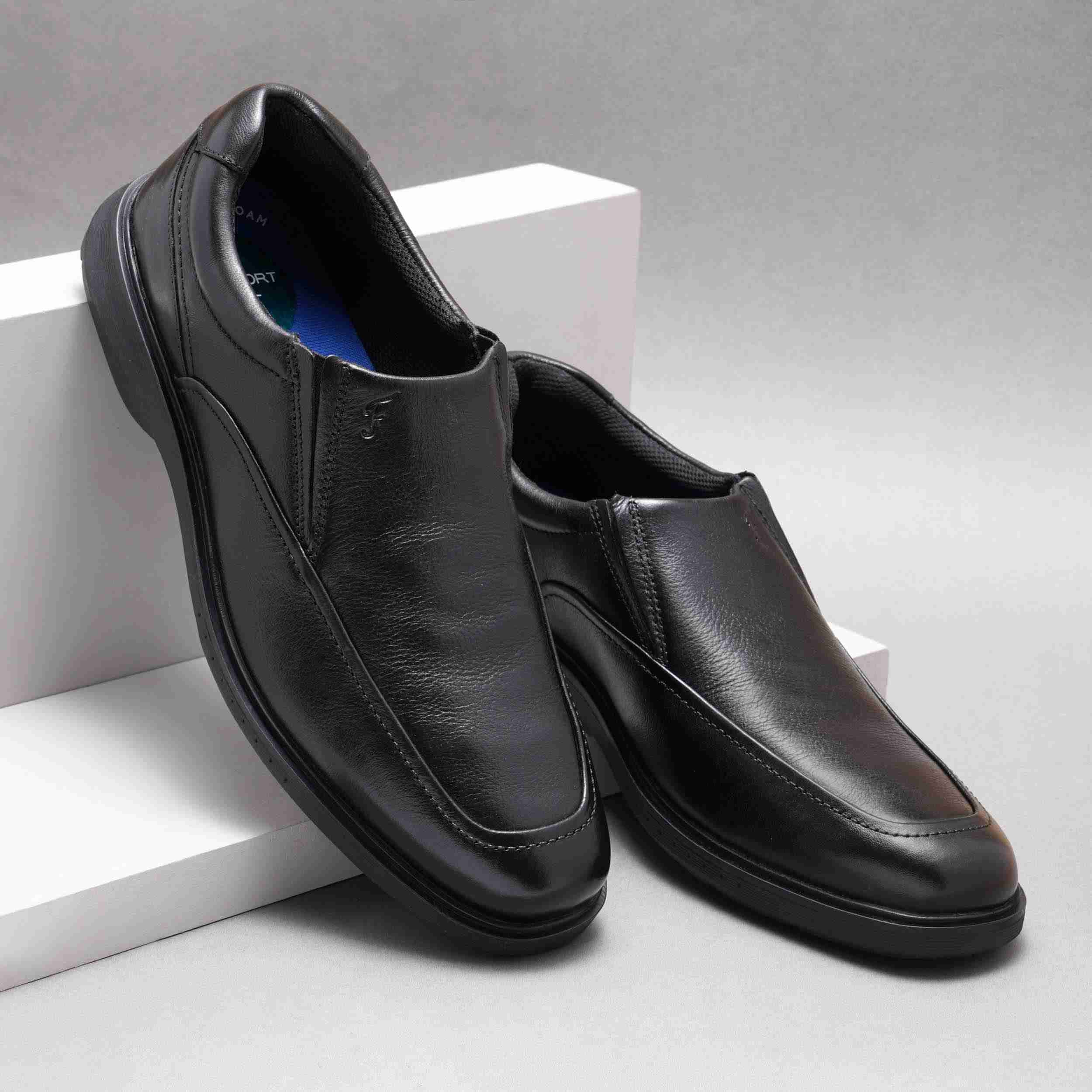 The Nunn Bush -1120-5 Black Men Dress Shoe Florsheim