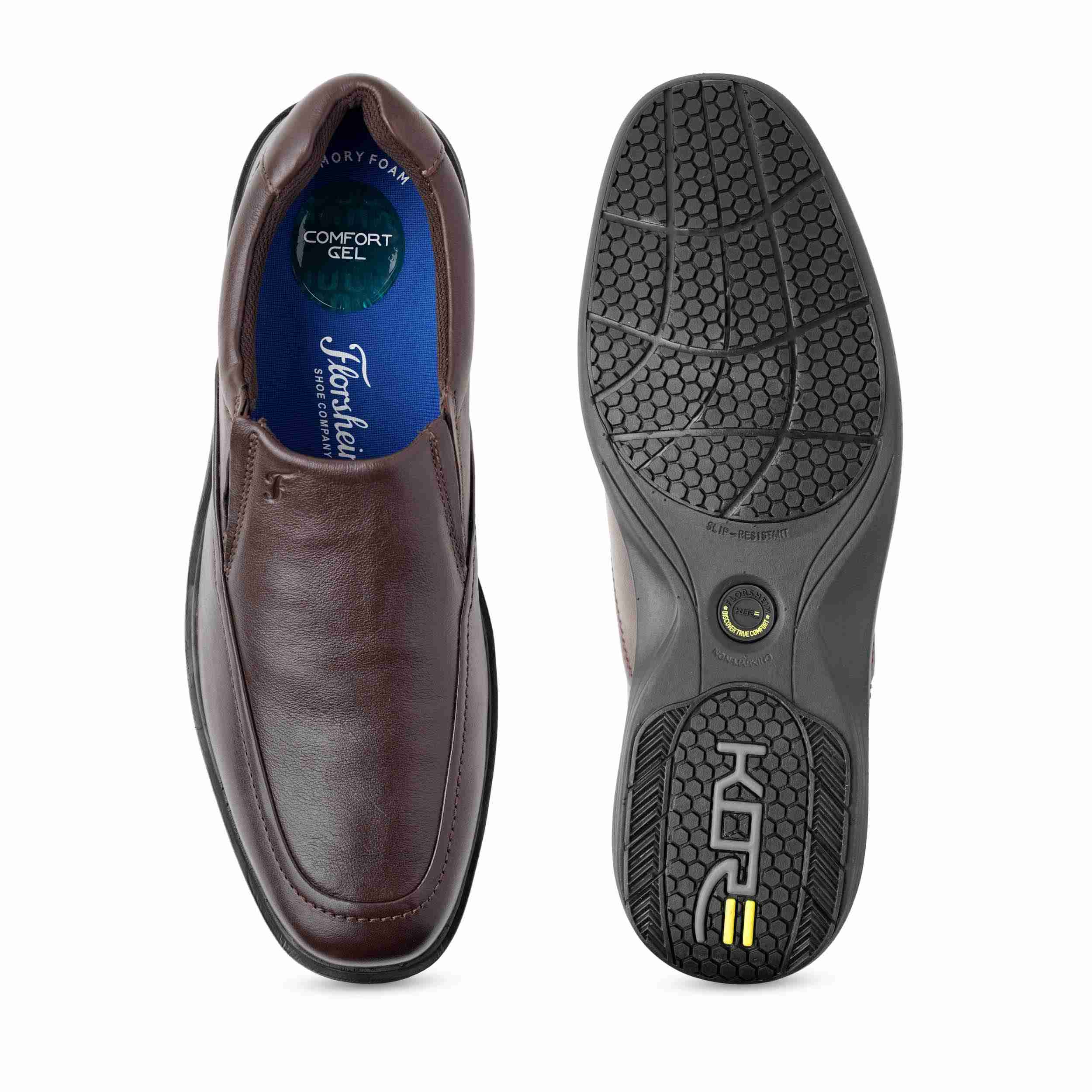 The Nunn Bush -1120-5 Brown Men Dress Shoe Florsheim