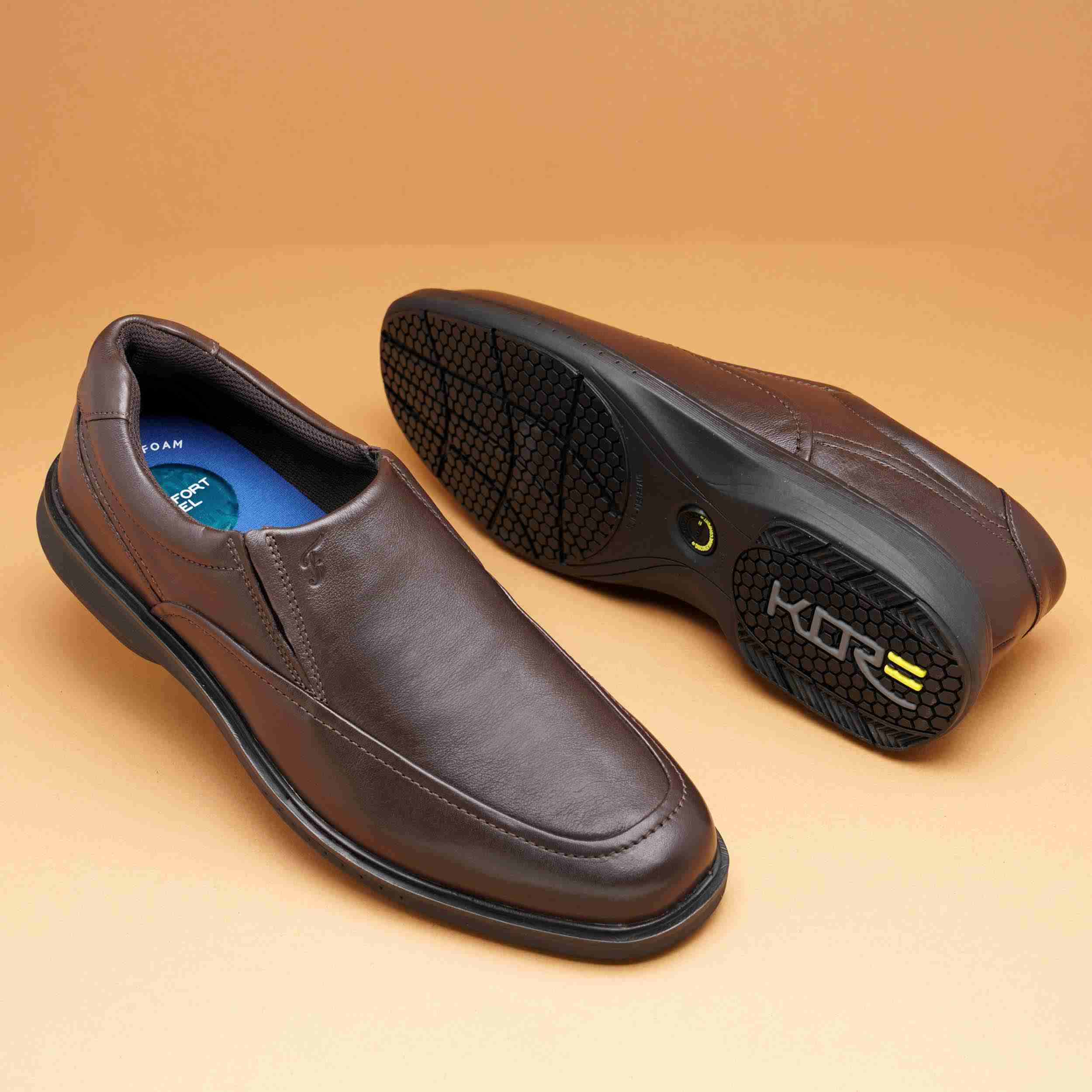 The Nunn Bush -1120-5 Brown Men Dress Shoe Florsheim