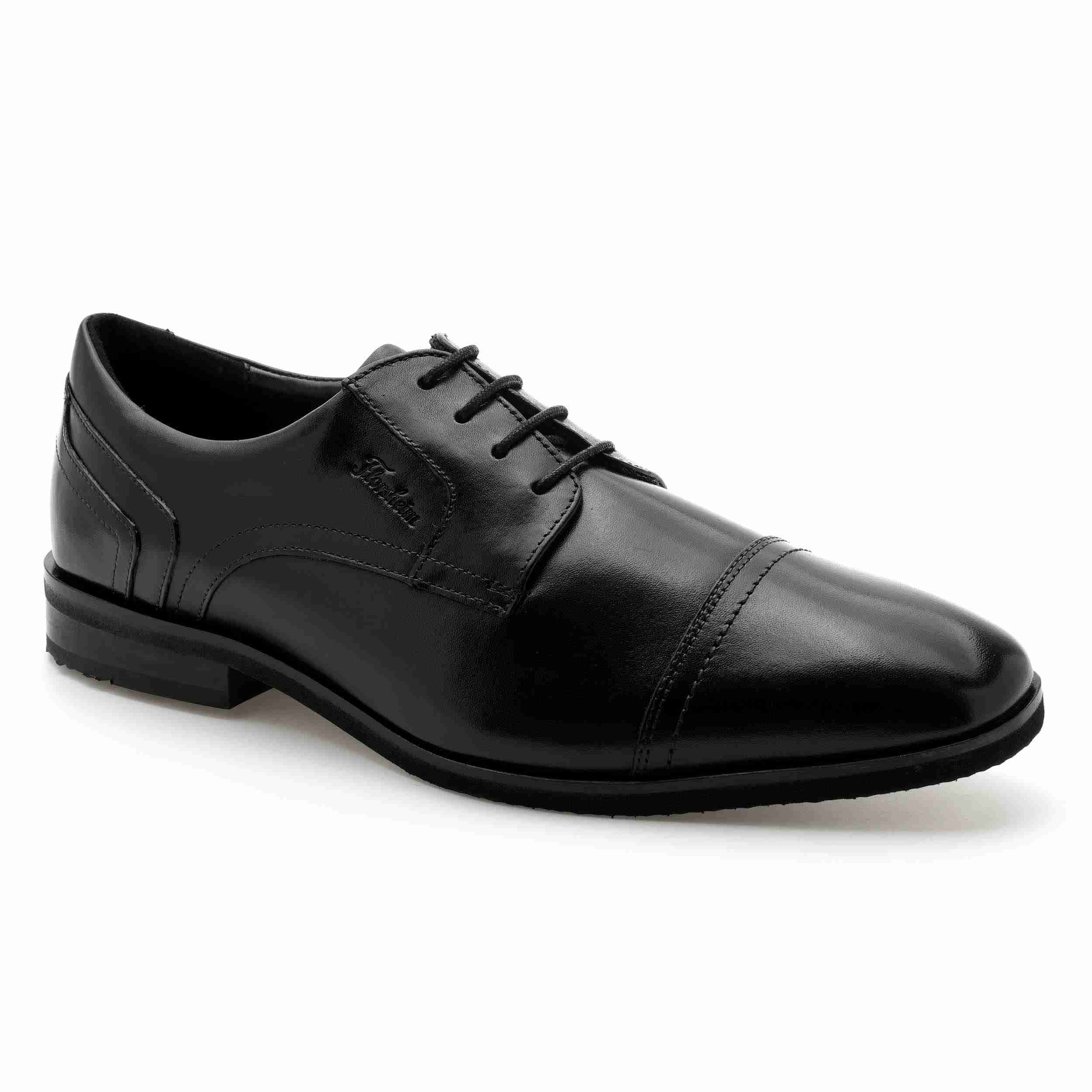 The Hector2 Black Men Toe Cap Formal Florsheim