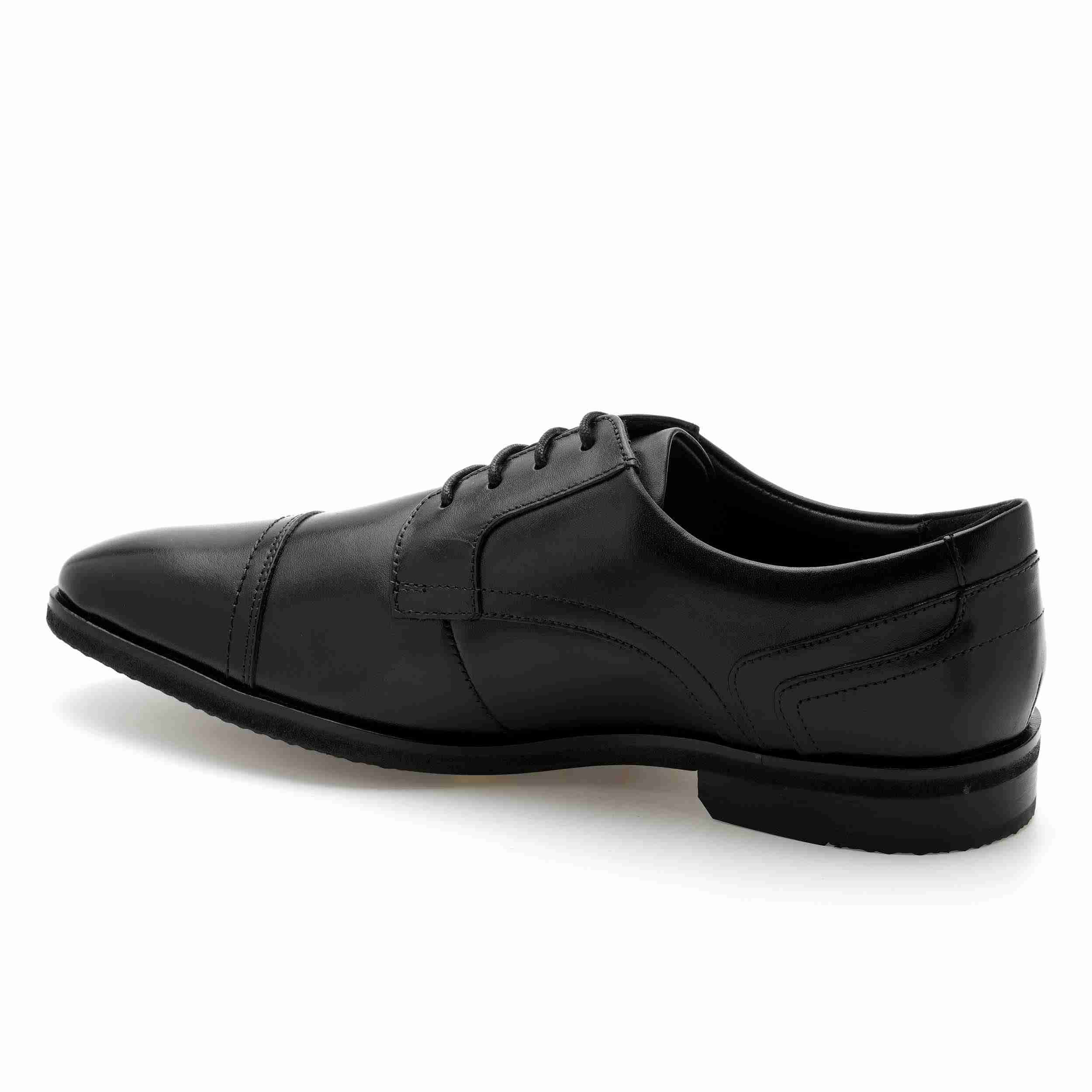 The Hector2 Black Men Toe Cap Formal Florsheim