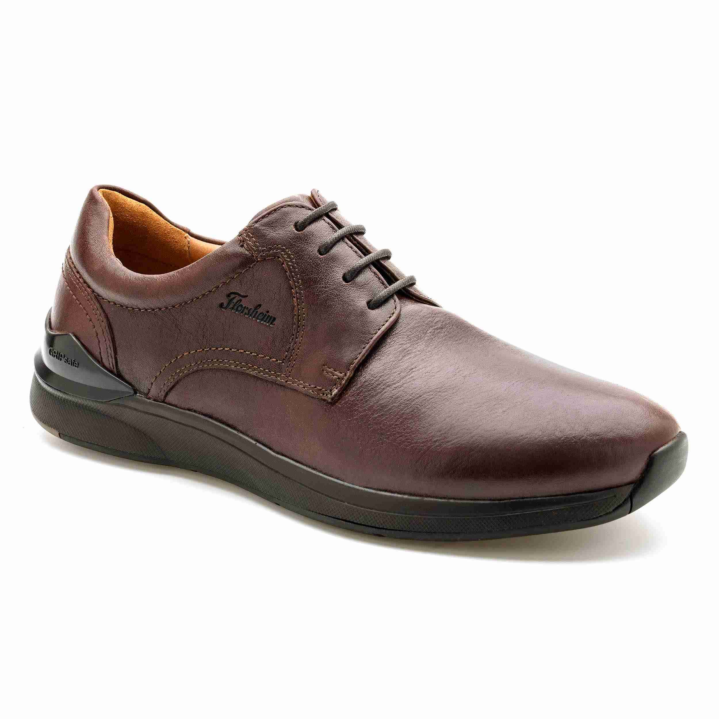 The Shelby Tan Men Plain-Toe Derby Florsheim