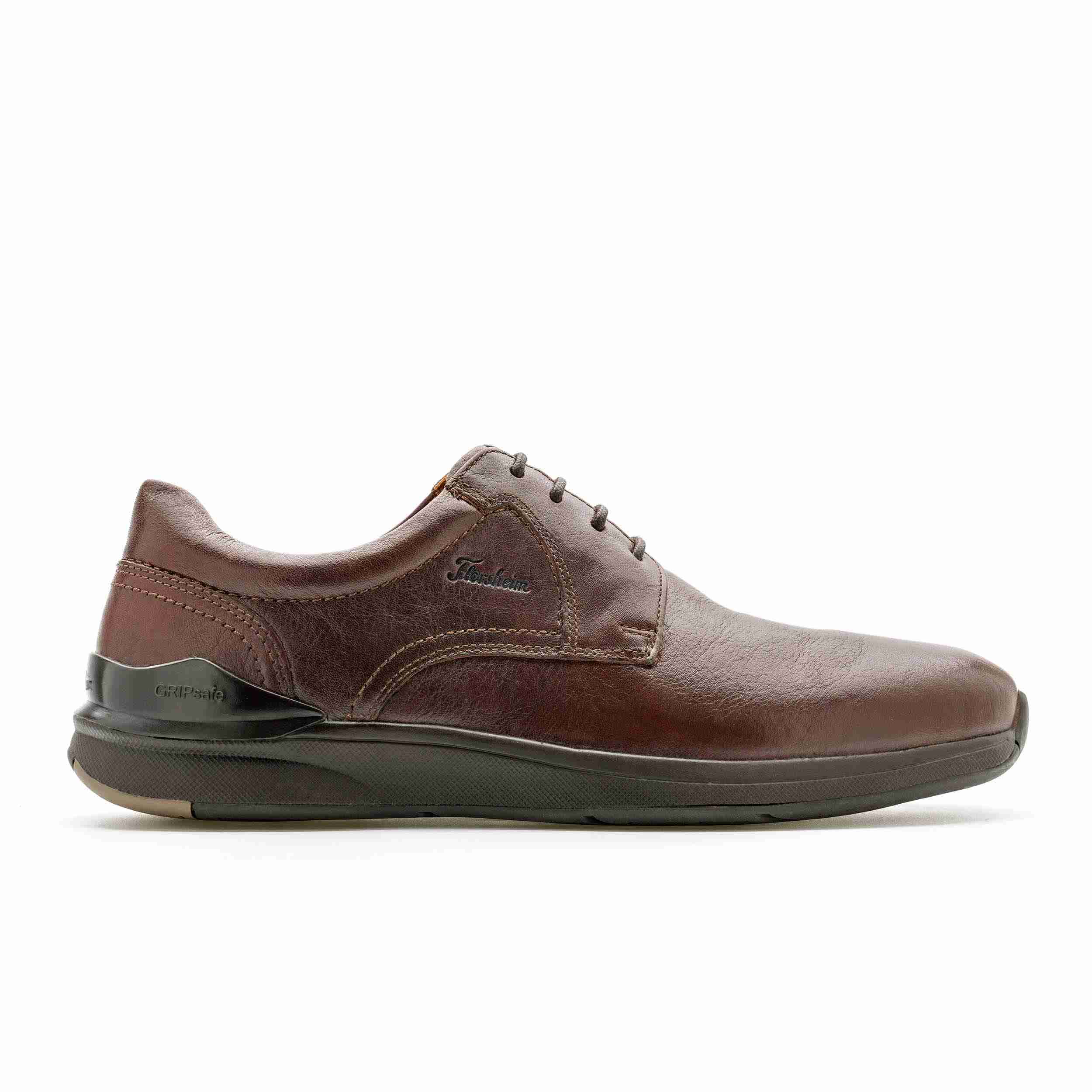 The Shelby Tan Men Plain-Toe Derby Florsheim