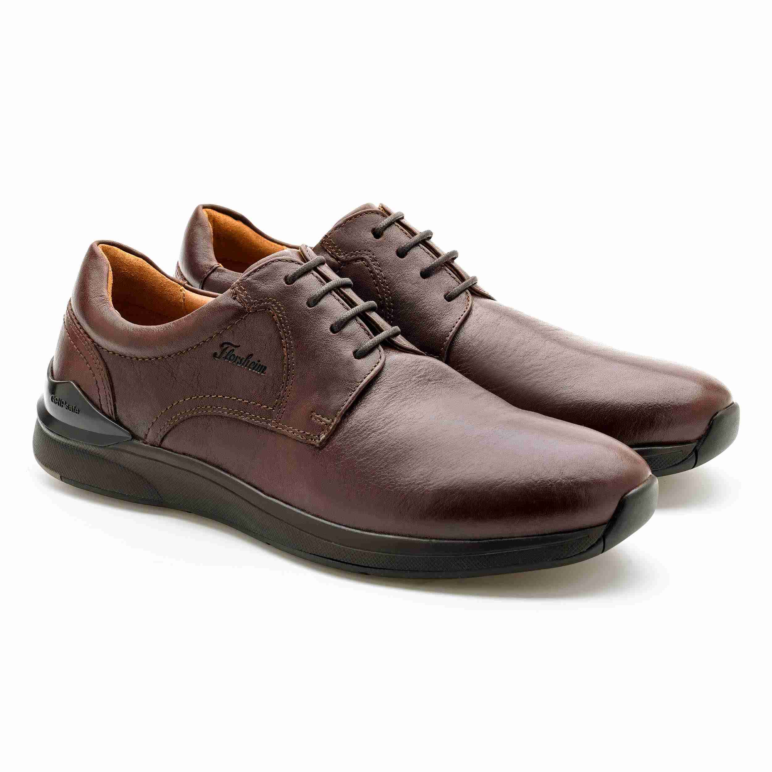 The Shelby Tan Men Plain-Toe Derby Florsheim