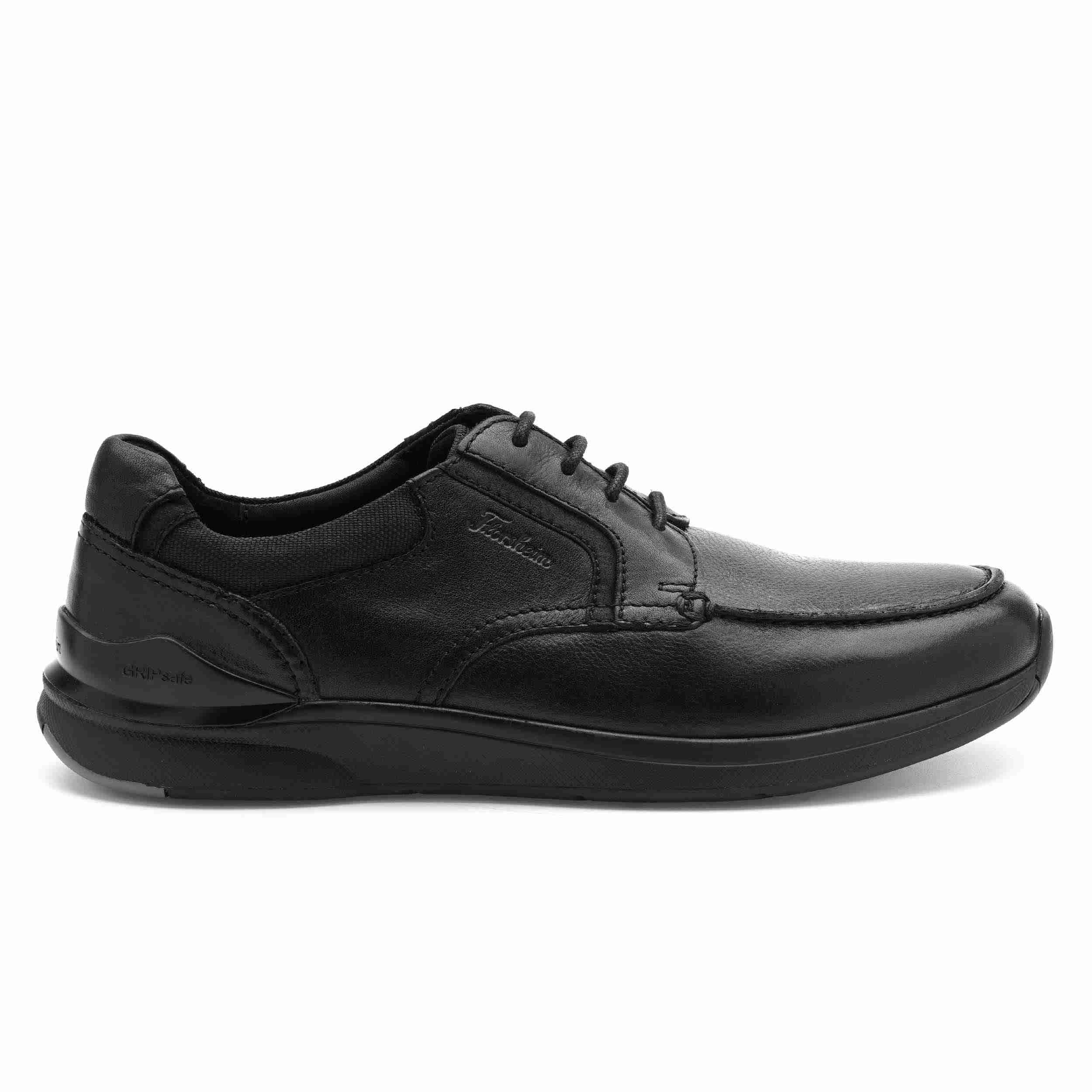 The Jin Black Men Moc Toe Formal Derby Florsheim