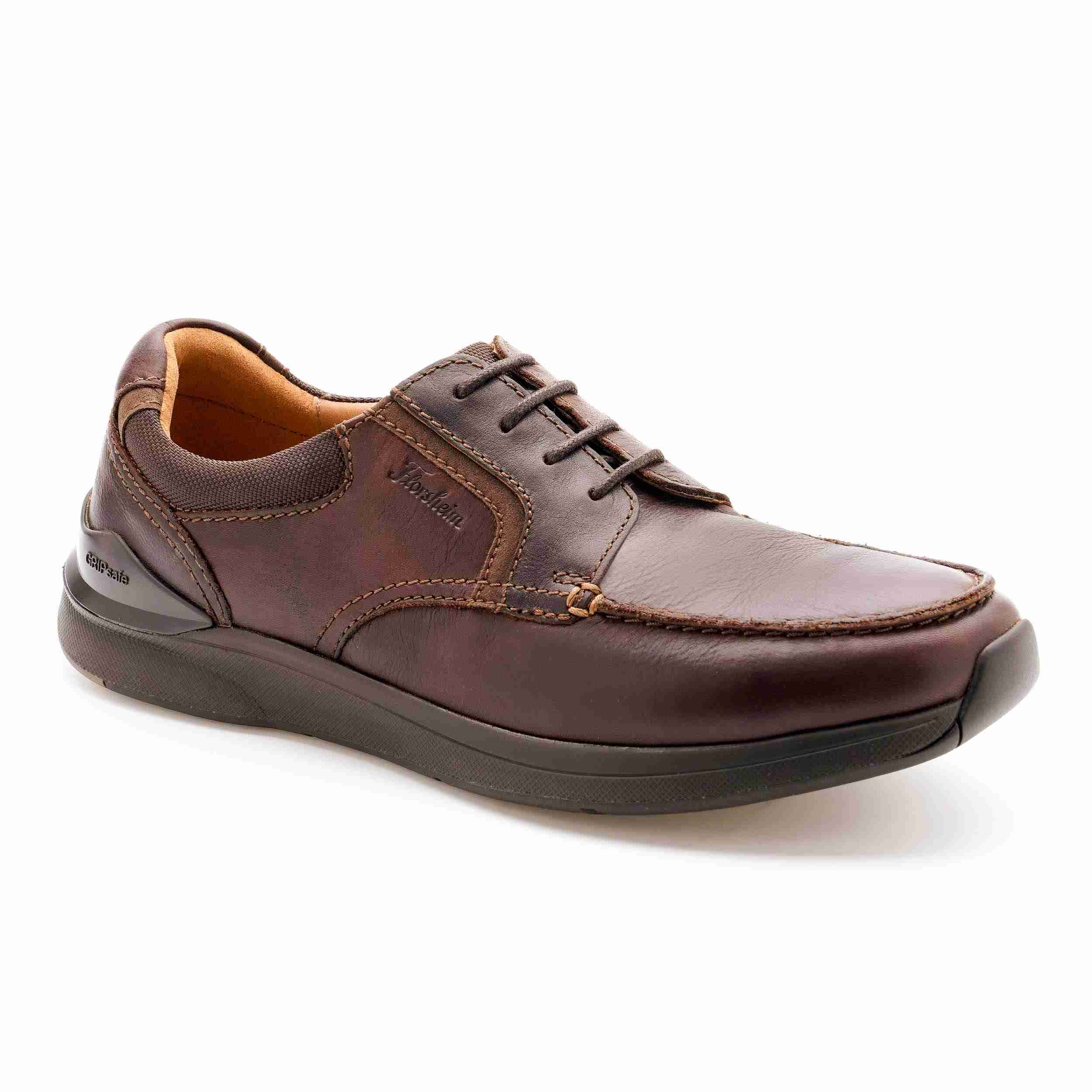 The Jin Brown Men Moc Toe Formal Derby Florsheim