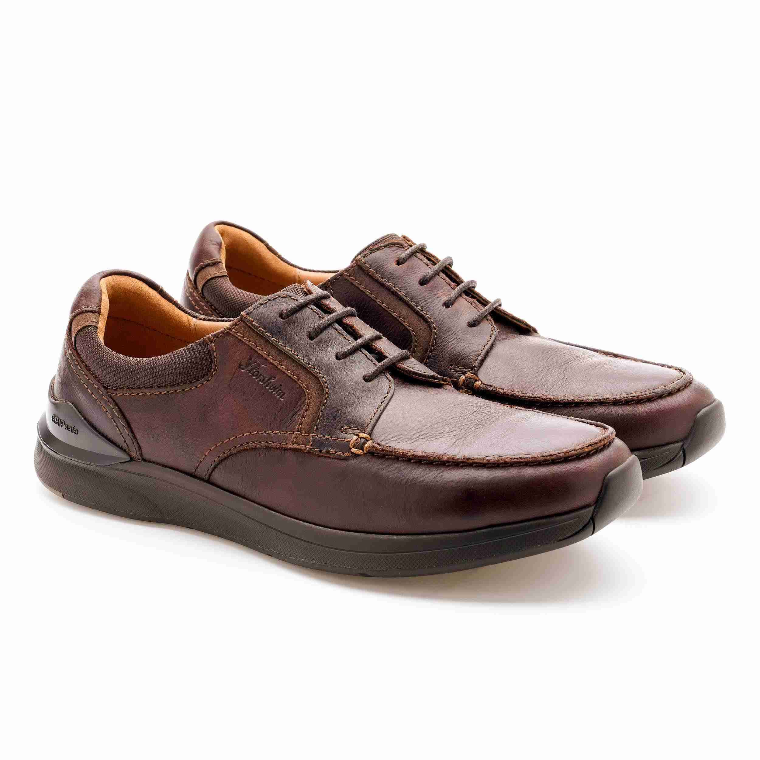 The Jin Brown Men Moc Toe Formal Derby Florsheim