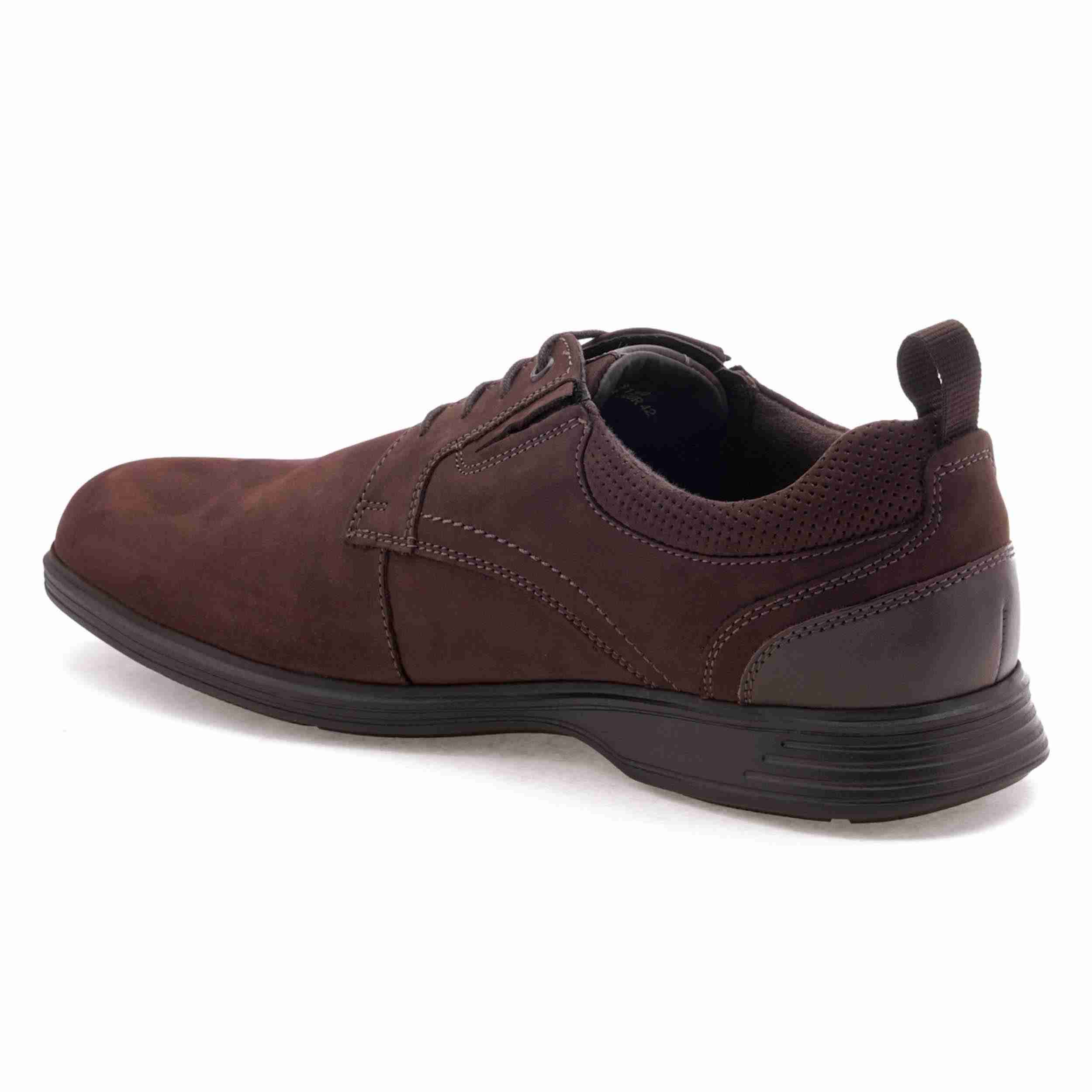 The Marcos Brown Men Nubuck Derby Florsheim