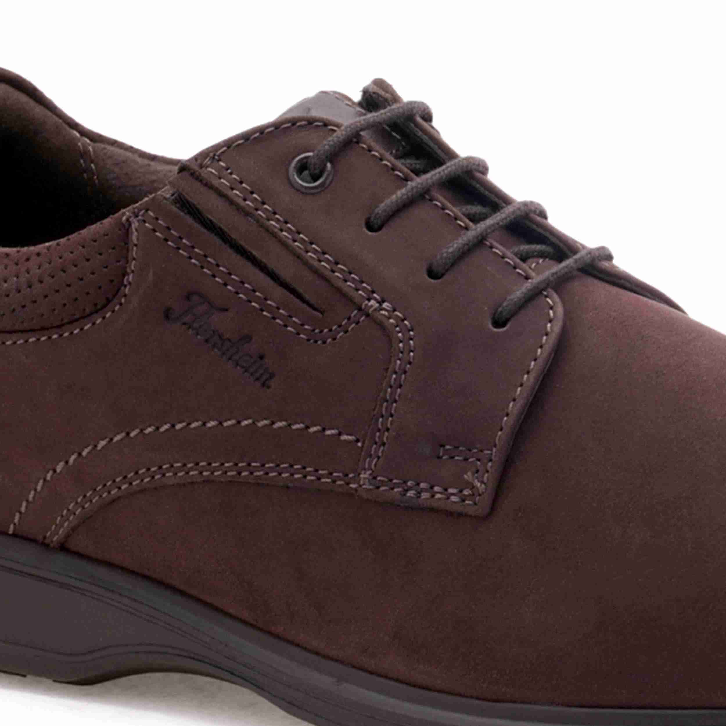 The Marcos Brown Men Nubuck Derby Florsheim