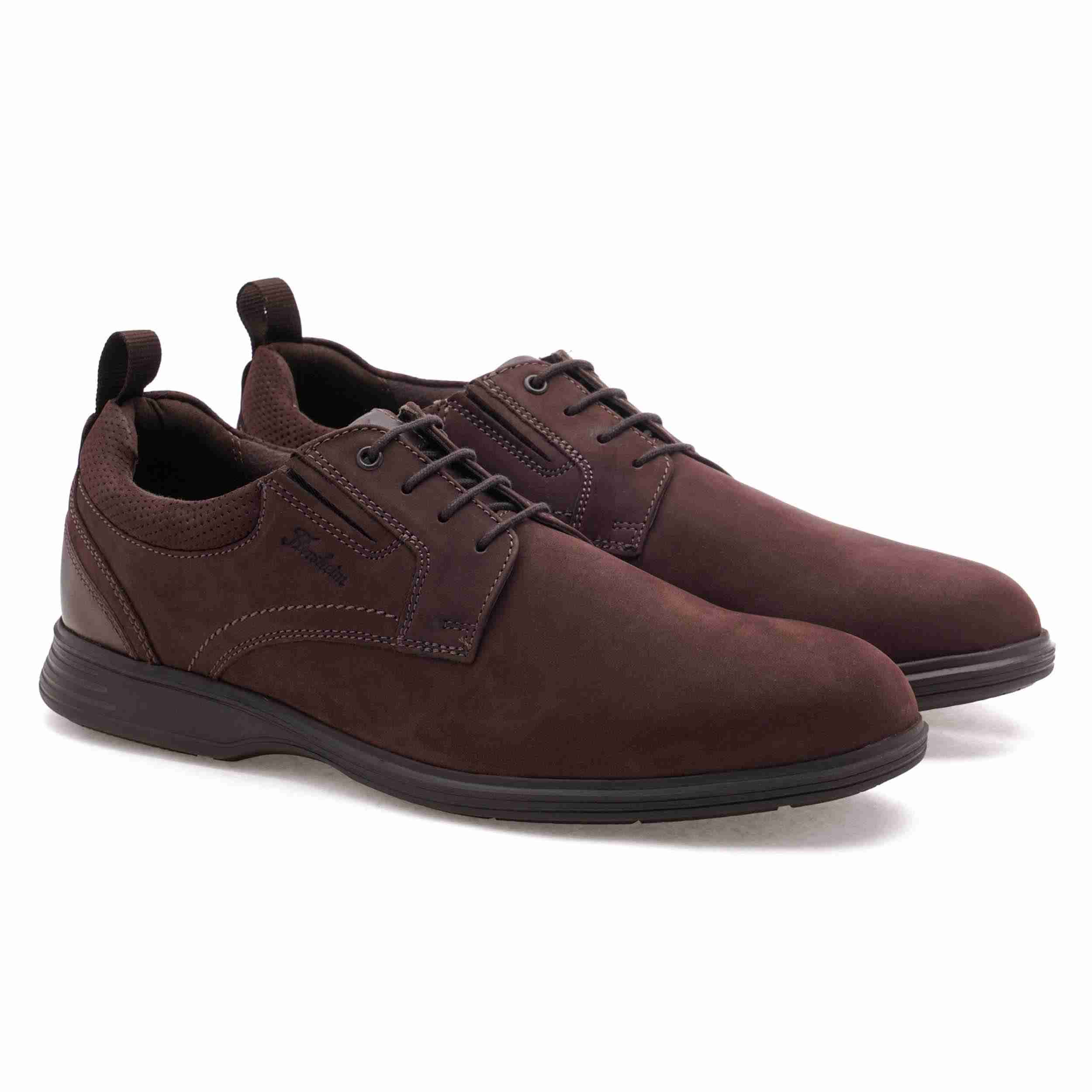 The Marcos Brown Men Nubuck Derby Florsheim
