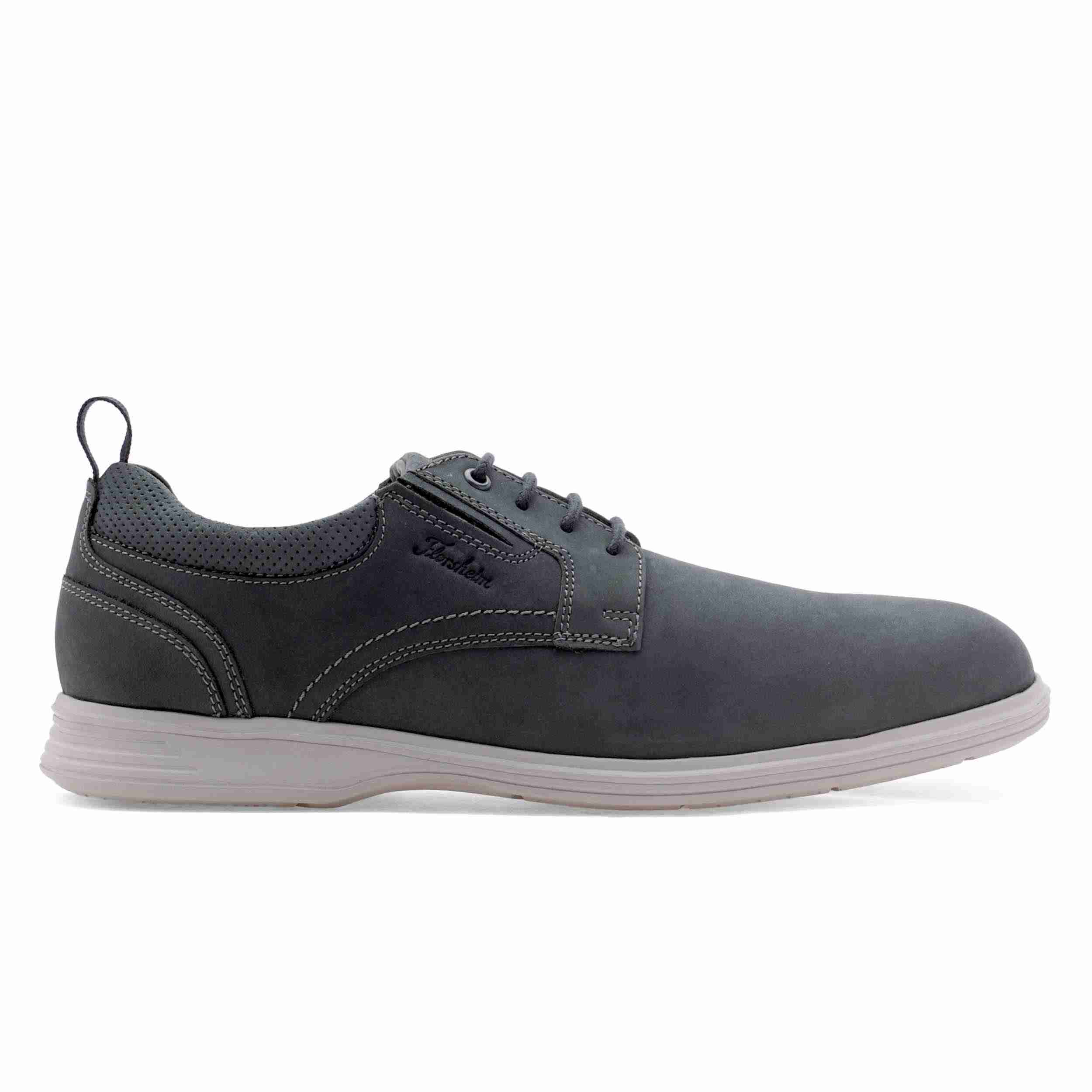 The Marcos Navy Men Nubuck Derby Florsheim