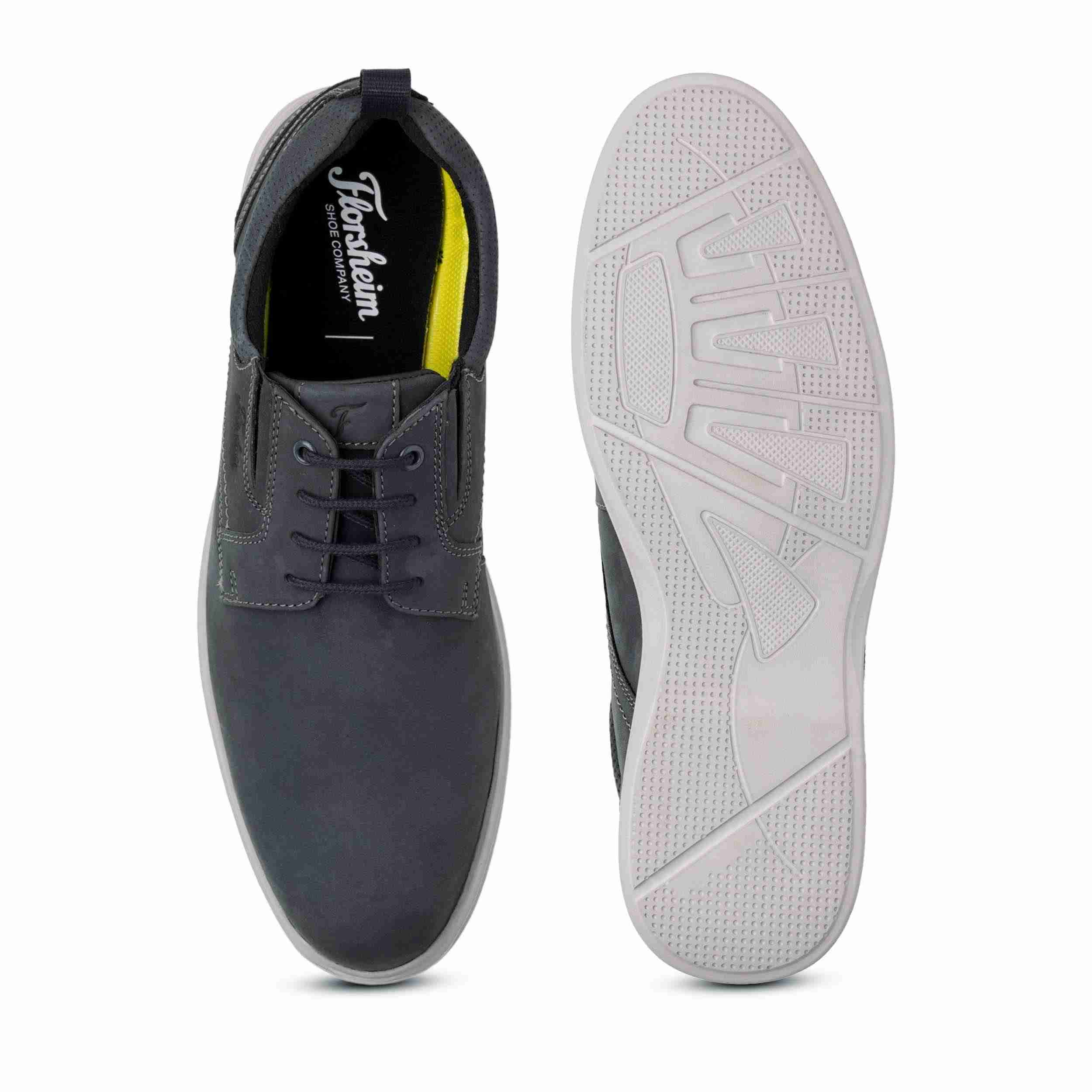 The Marcos Navy Men Nubuck Derby Florsheim