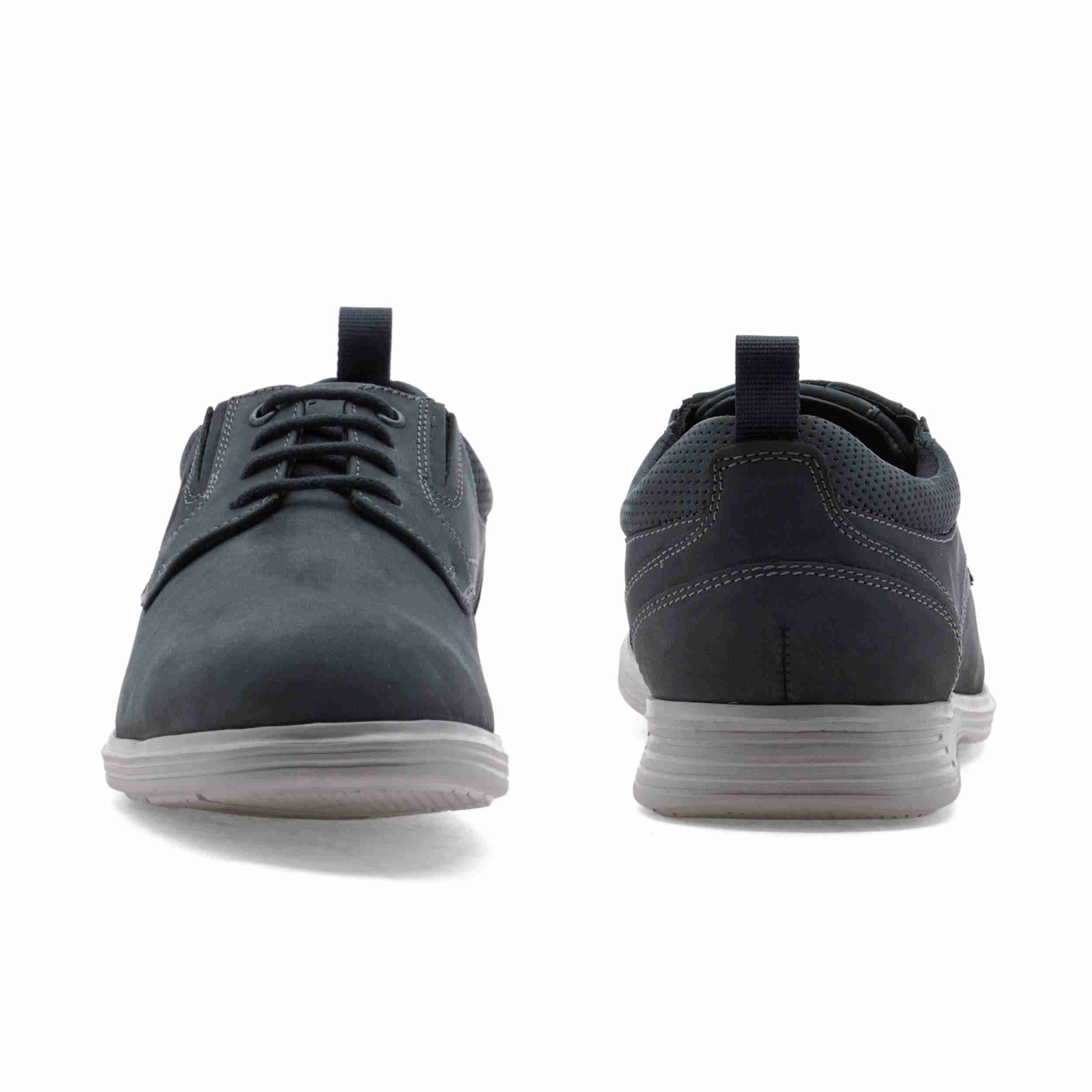 The Marcos Navy Men Nubuck Derby Florsheim