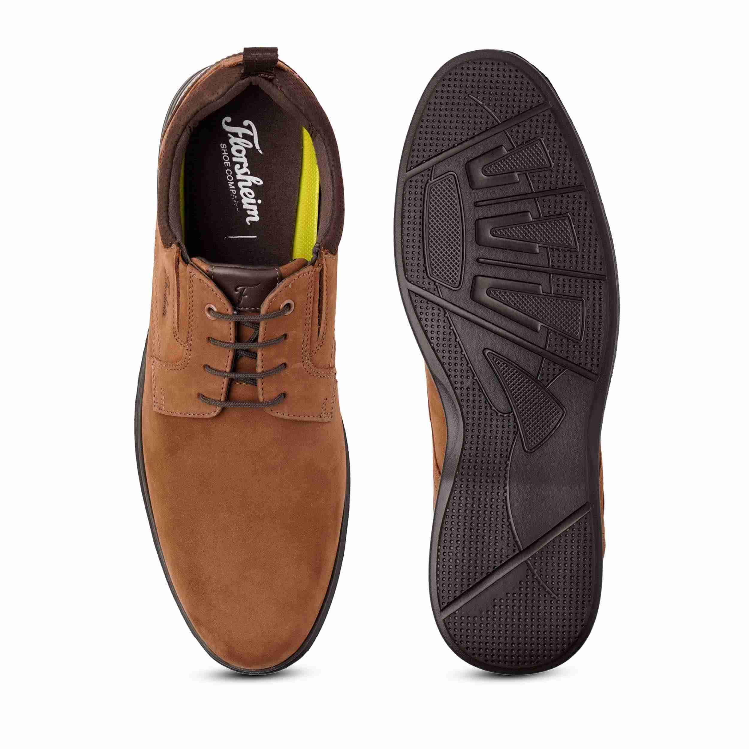 The Marcos Tan Men Nubuck Derby Florsheim