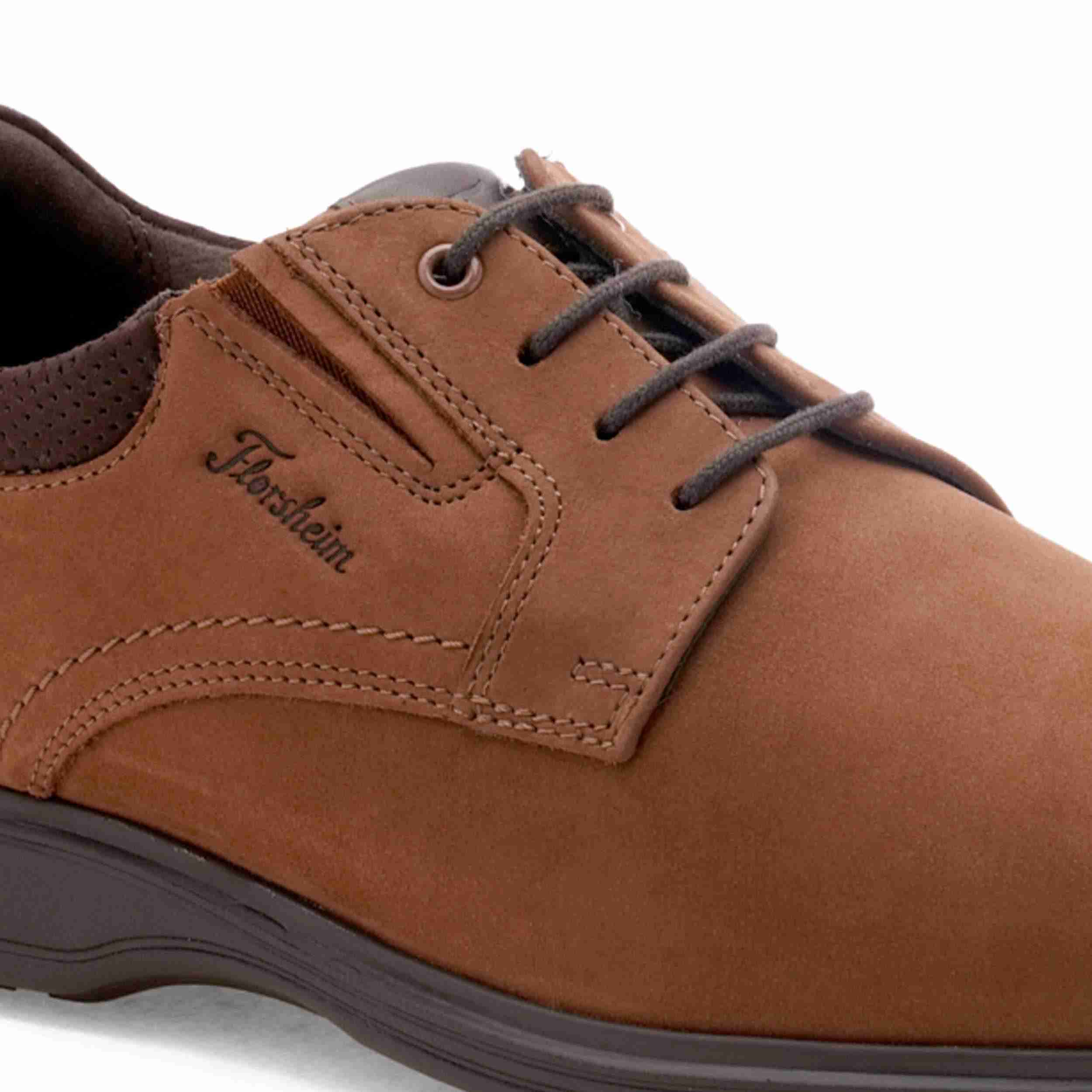 The Marcos Tan Men Nubuck Derby Florsheim
