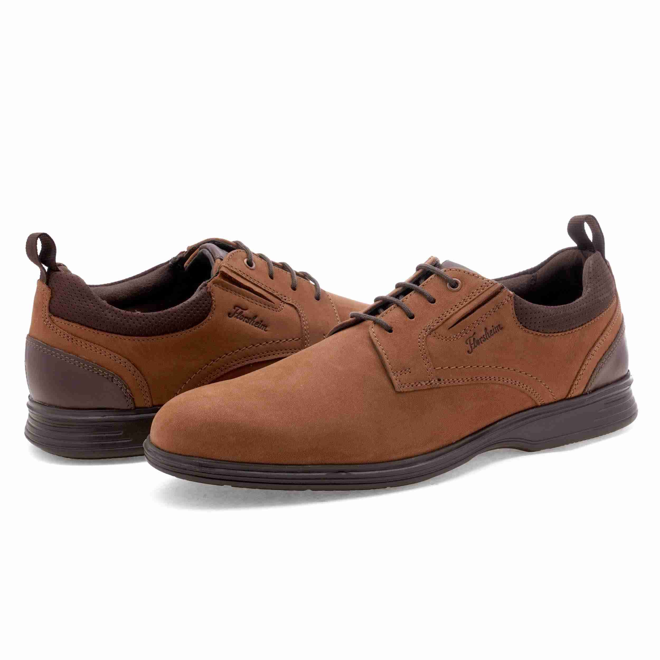 The Marcos Tan Men Nubuck Derby Florsheim