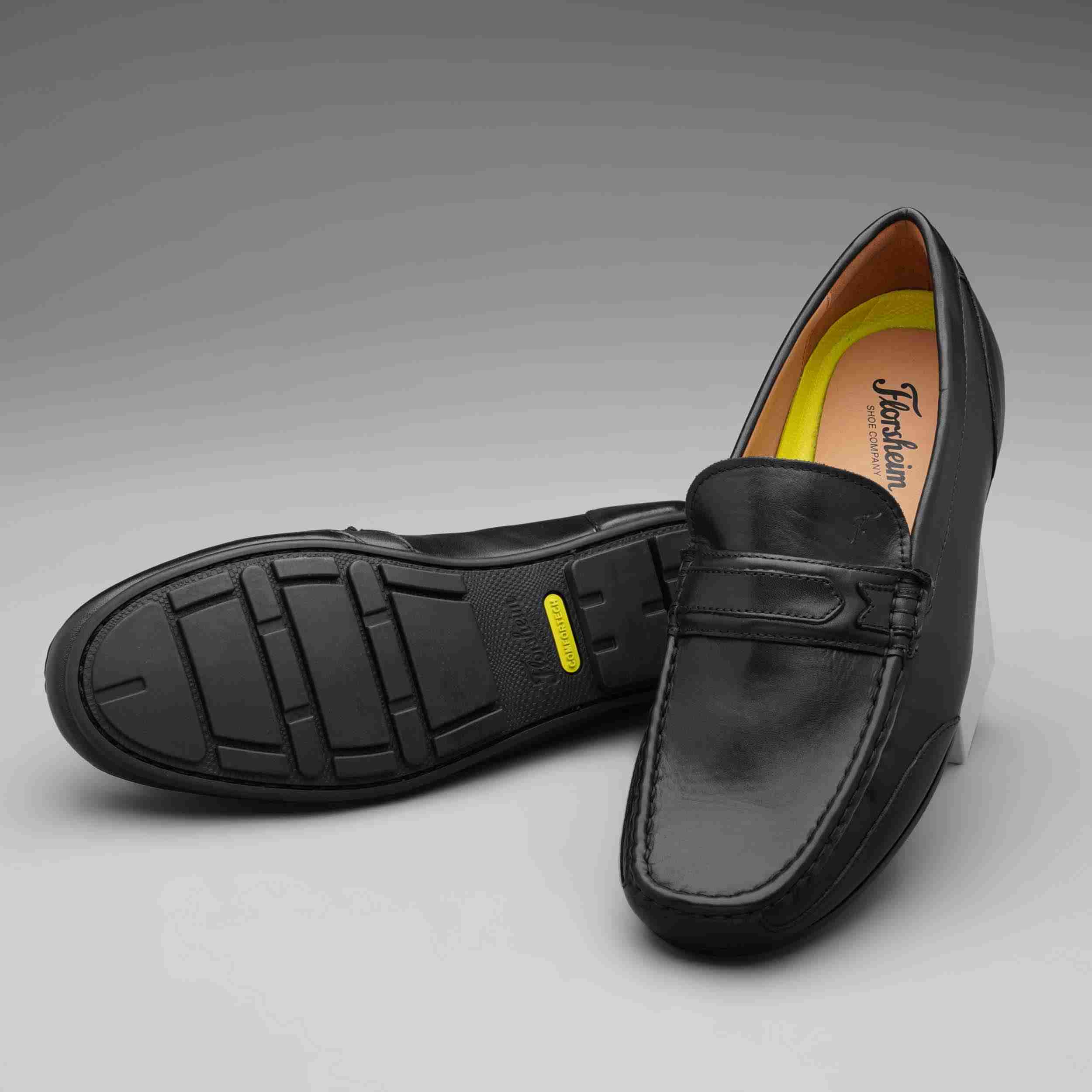 The Garda Black Men Drivers Florsheim