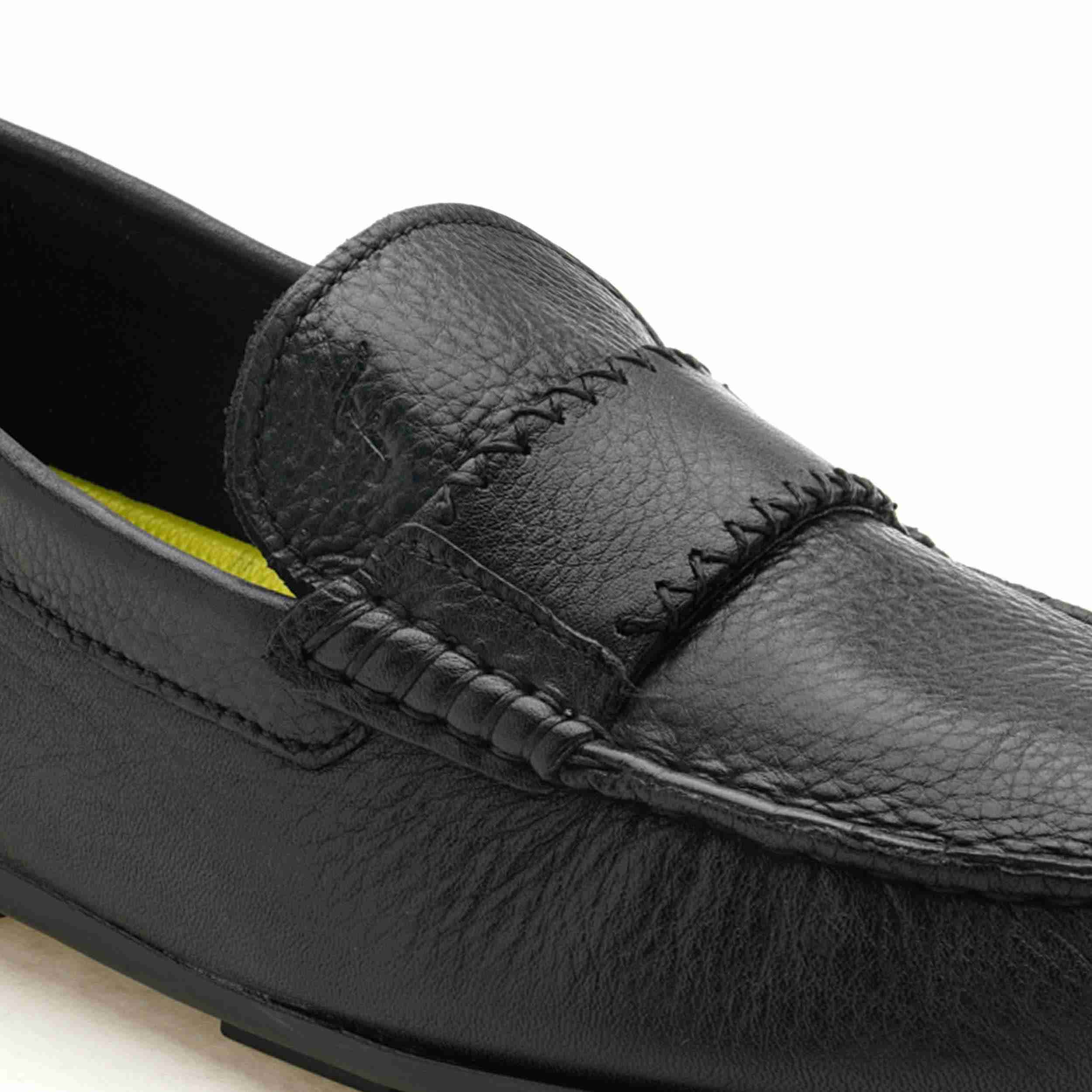 The Garda Black Men Drivers Florsheim
