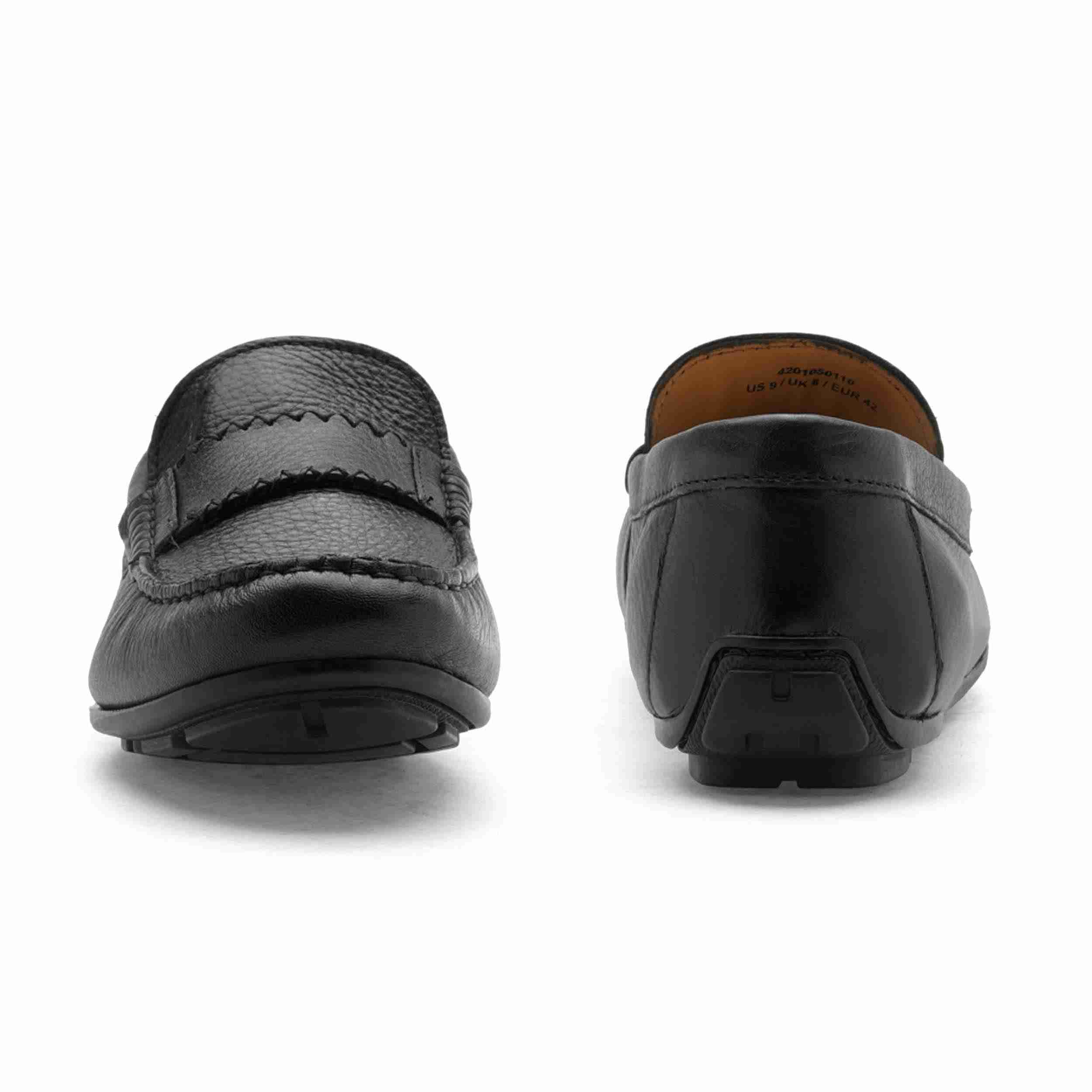 The Garda Black Men Drivers Florsheim