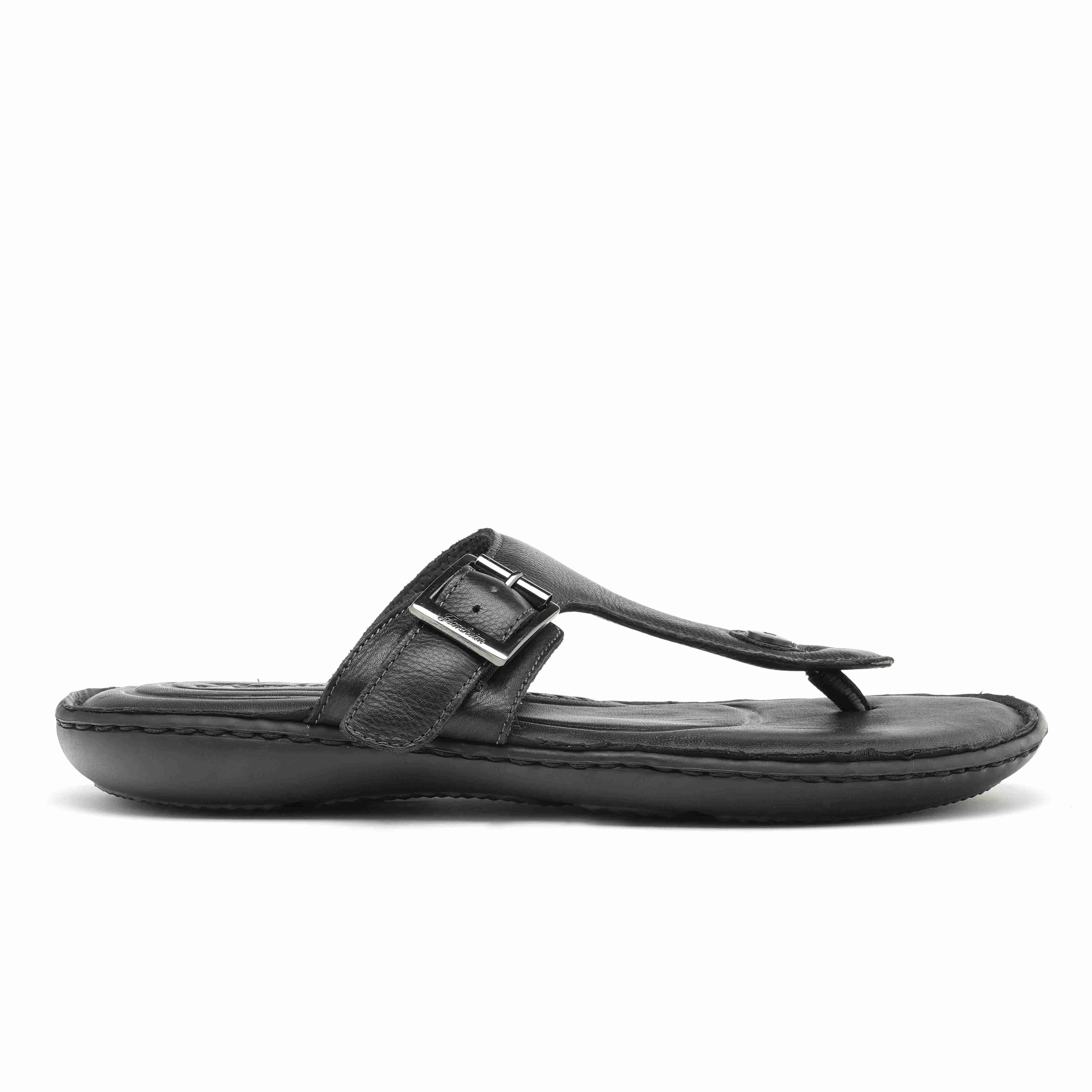 The Florish Black Men Sandals Florsheim