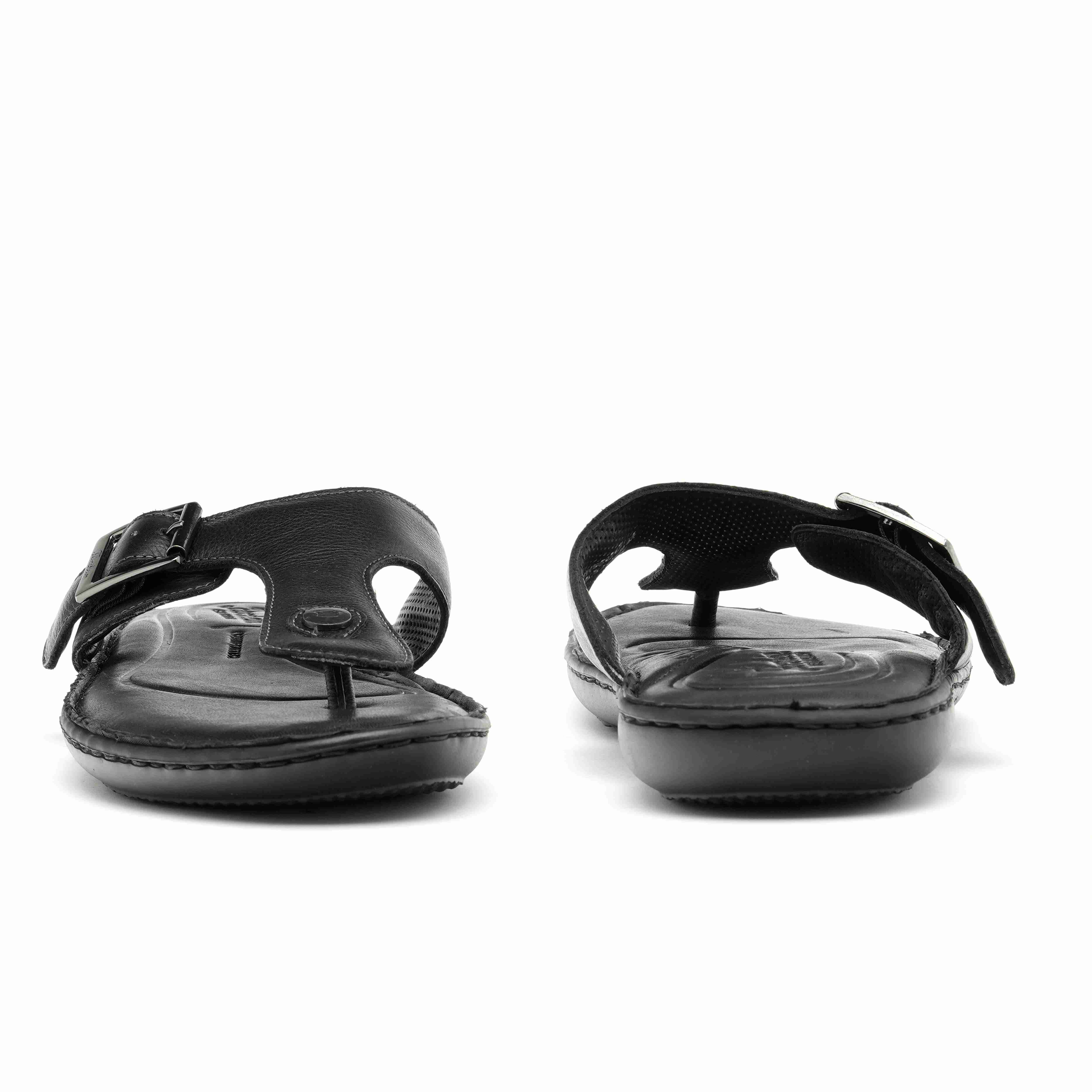 The Florish Black Men Sandals Florsheim