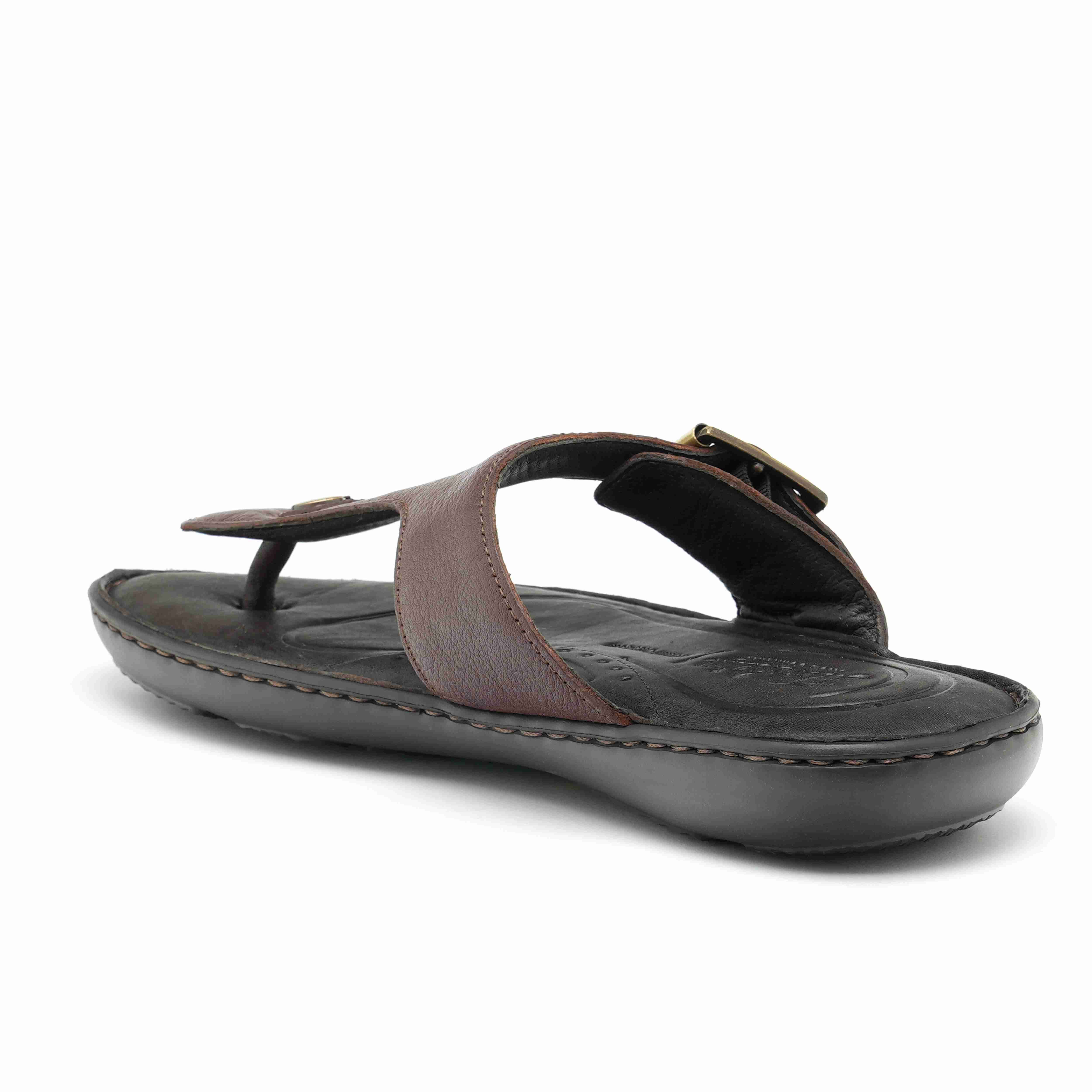 The Florish Tan Men Sandals Florsheim
