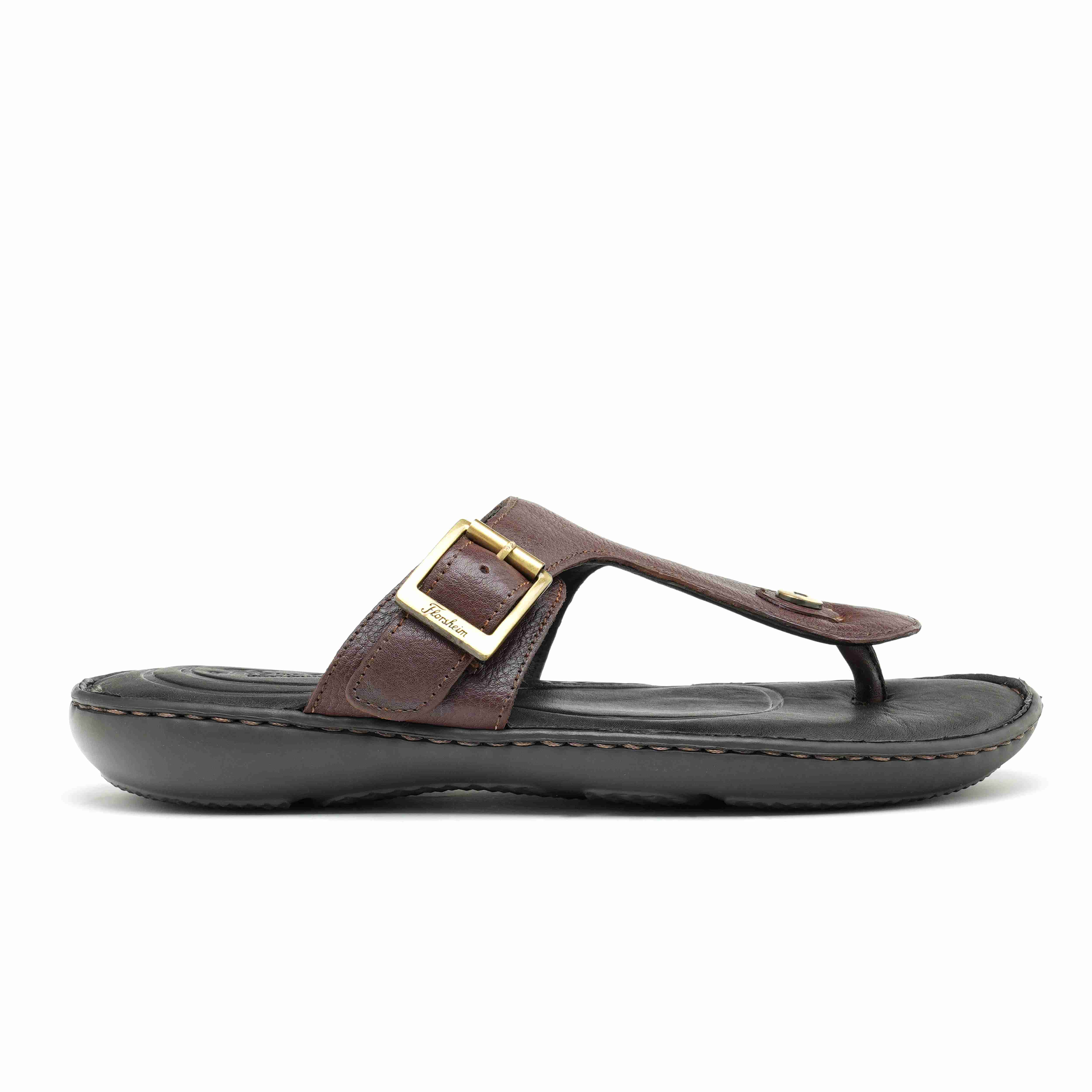 The Florish Tan Men Sandals Florsheim
