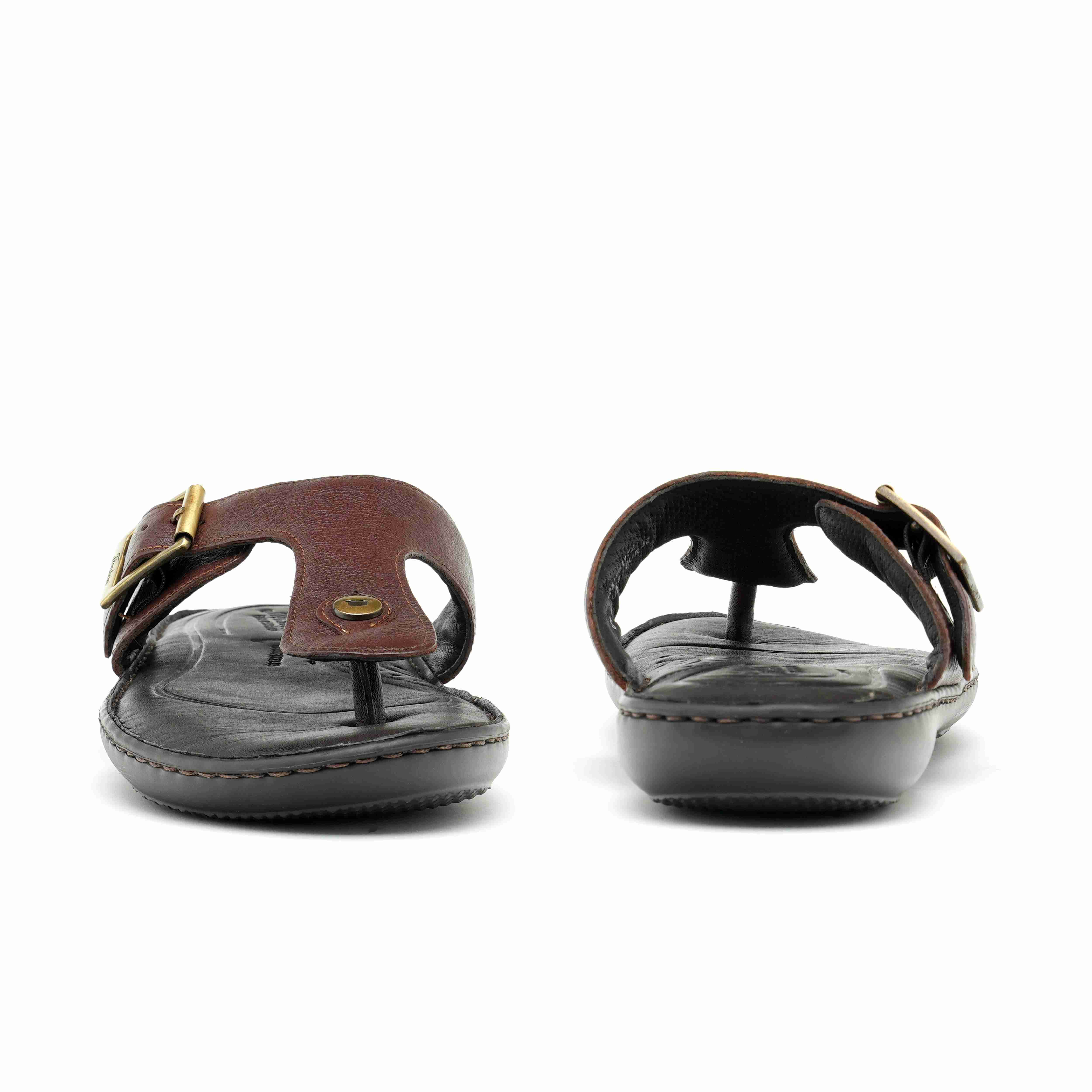 The Florish Tan Men Sandals Florsheim