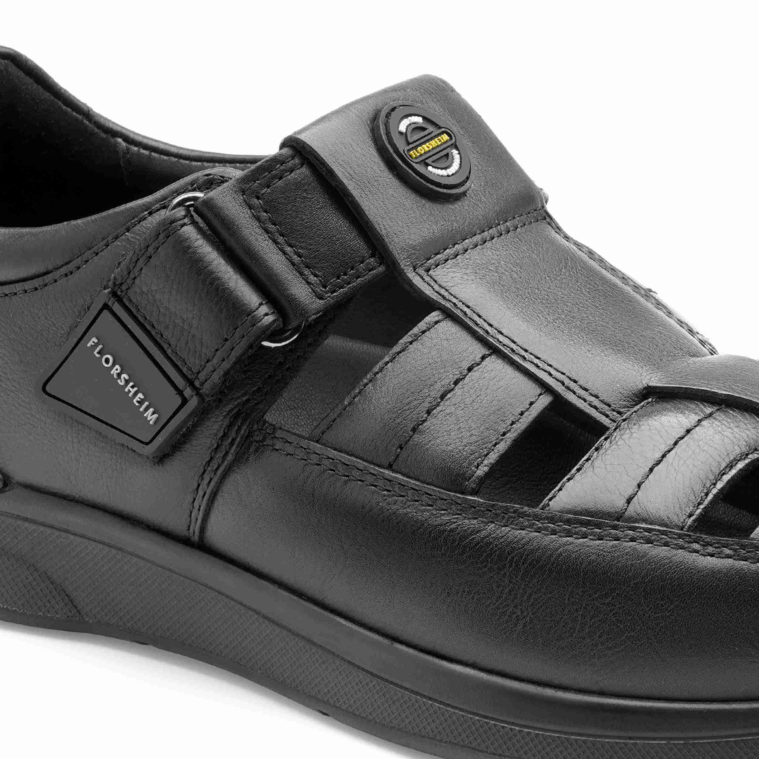The Fred Black Men Fishermen Sandal Florsheim