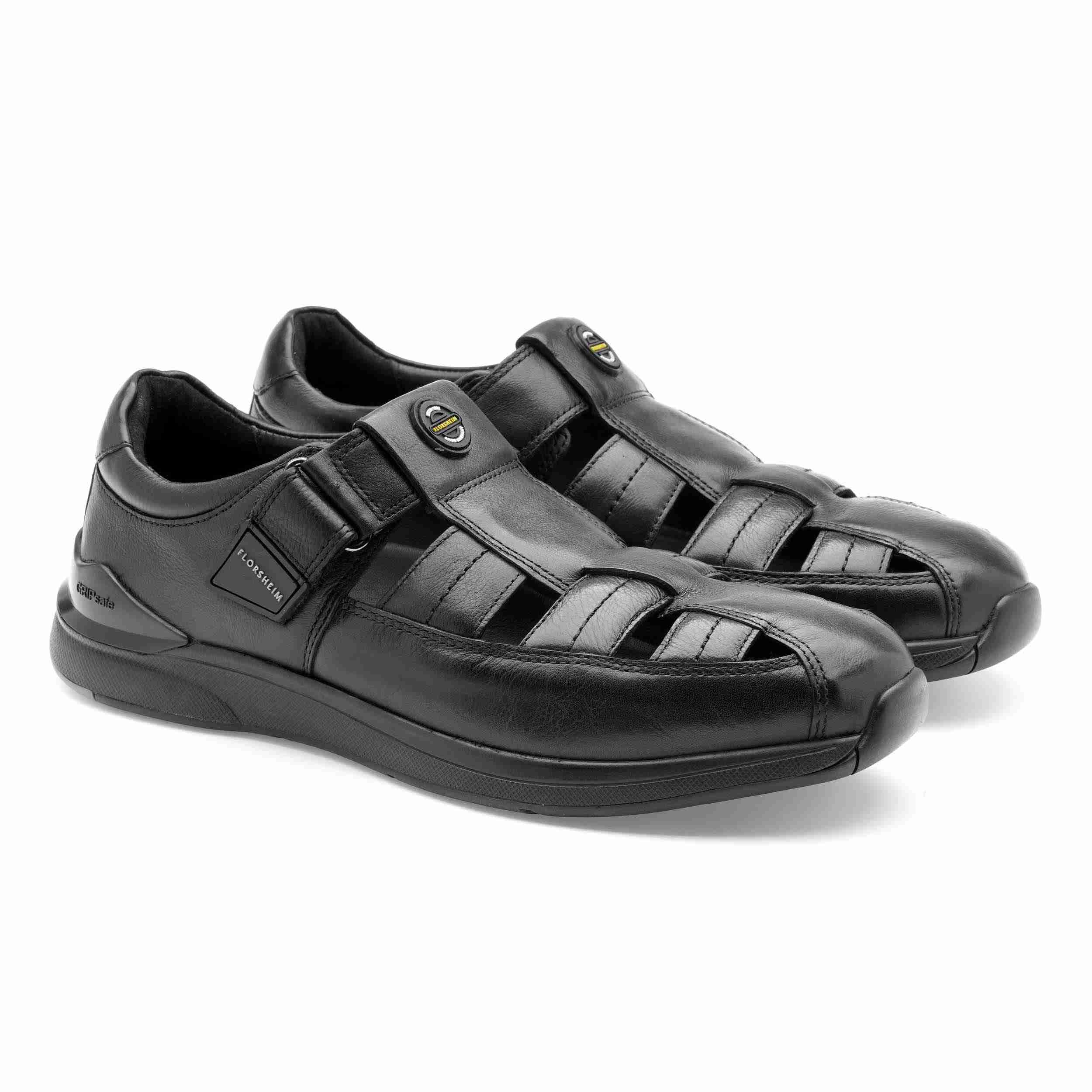 The Fred Black Men Fishermen Sandal Florsheim