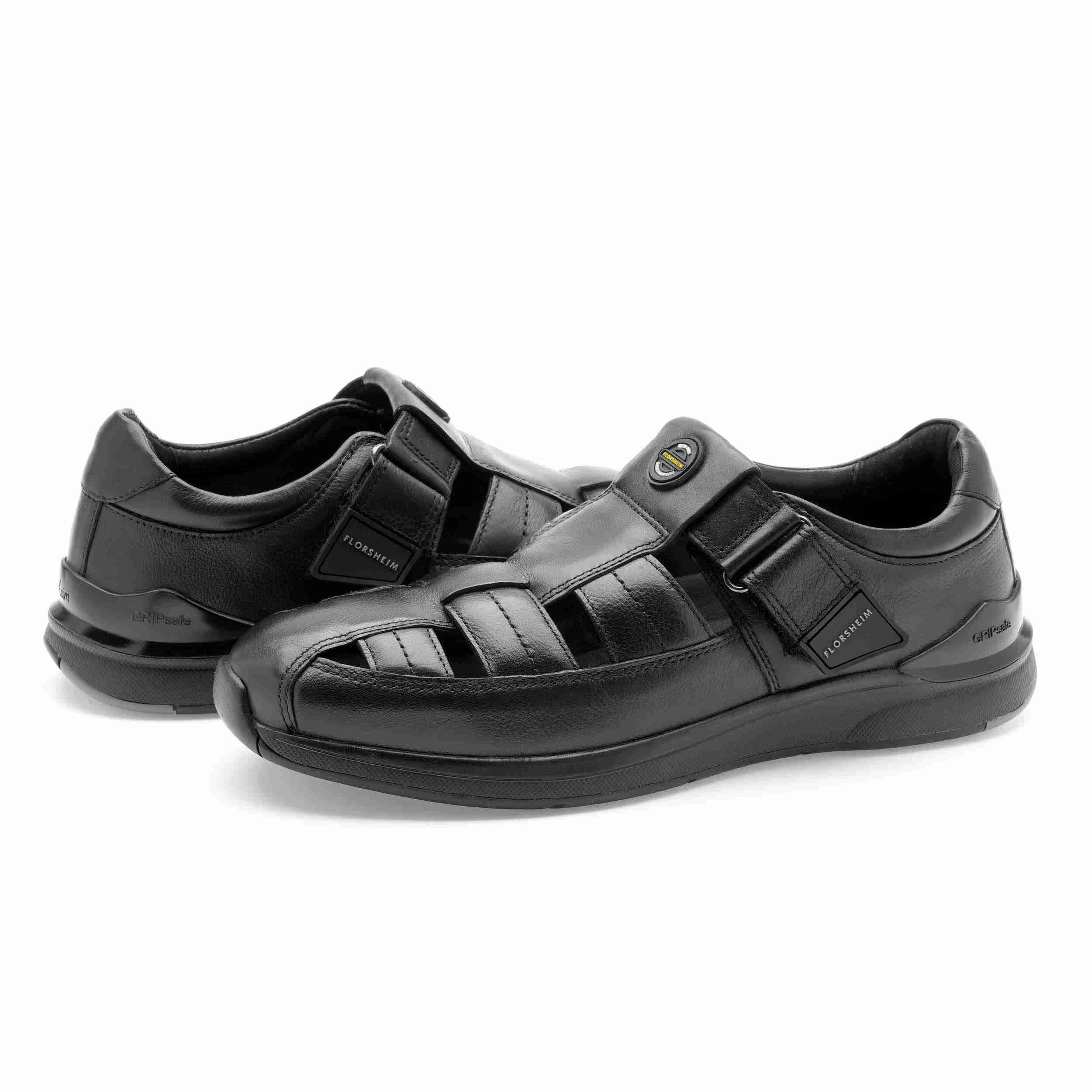 The Fred Black Men Fishermen Sandal Florsheim