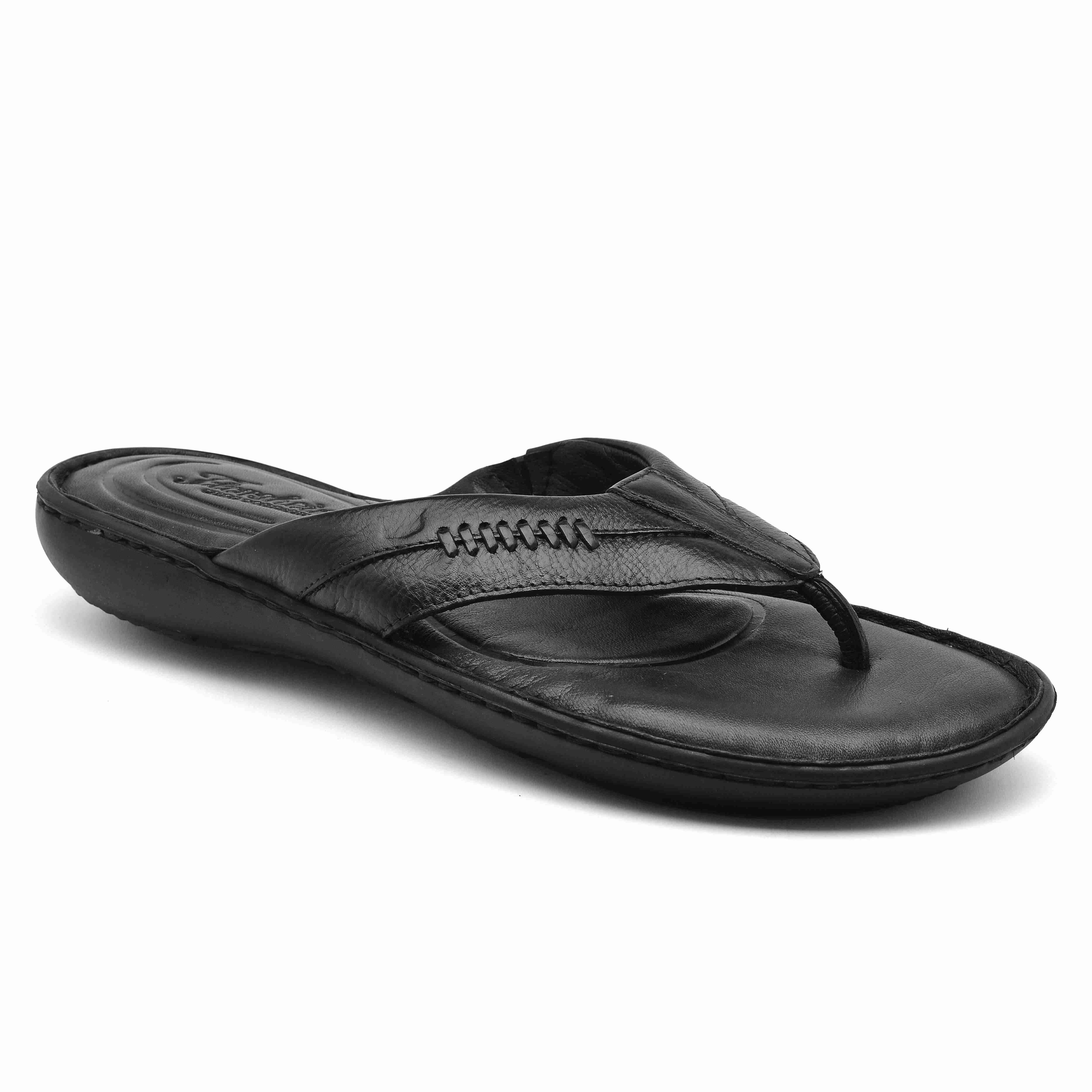 The Florish Black Men Sandals Florsheim