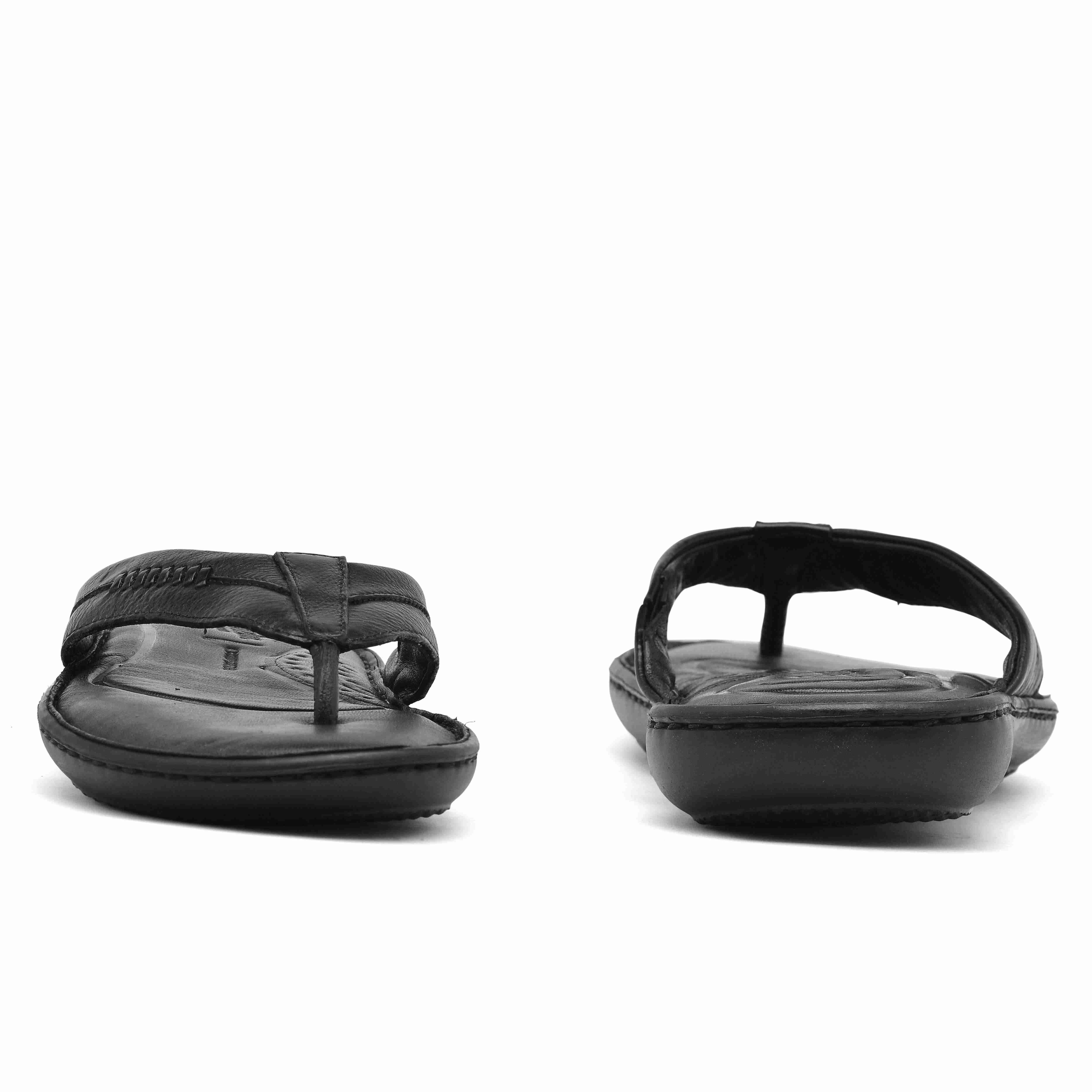The Florish Black Men Sandals Florsheim