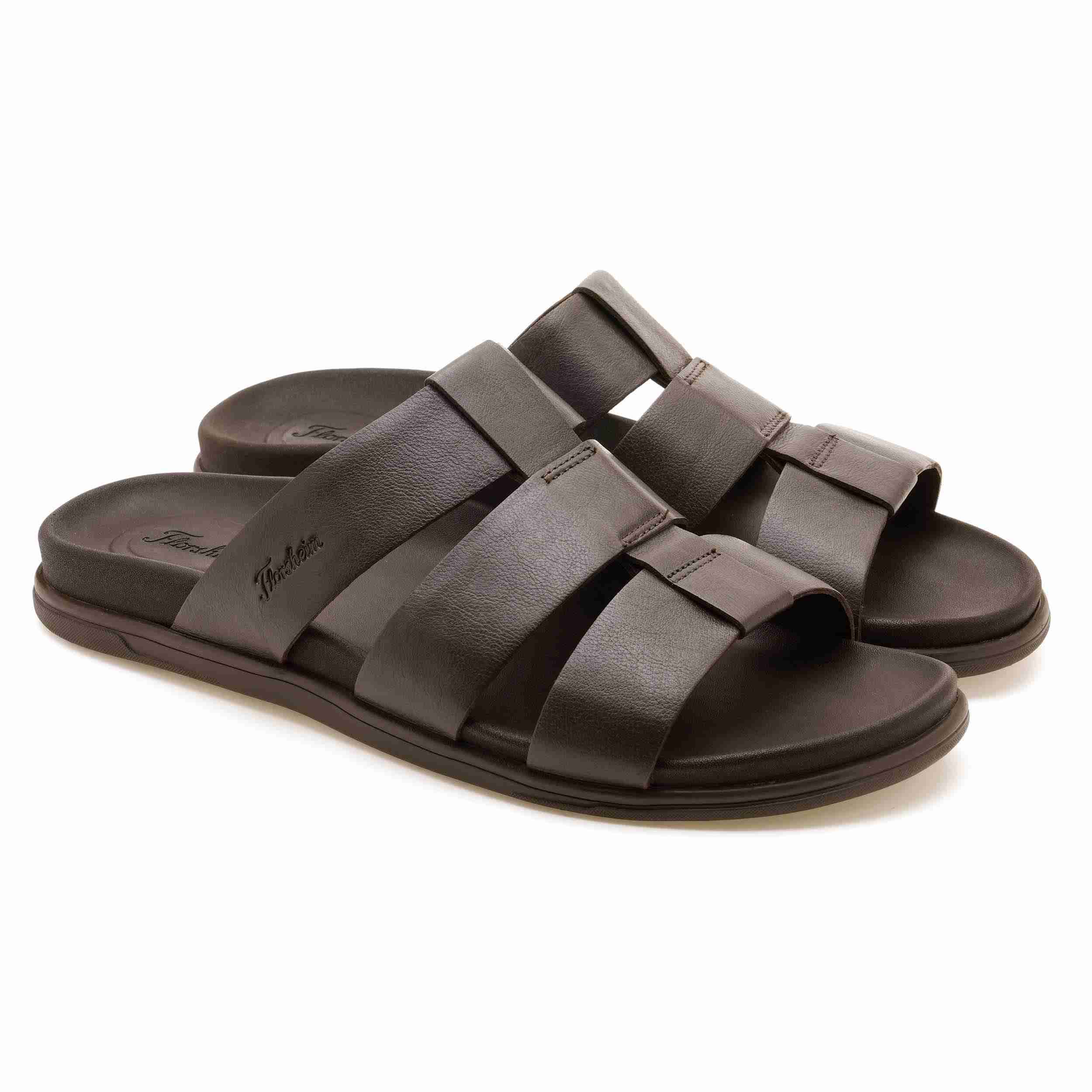 The Herred Brown Men Slipper Florsheim