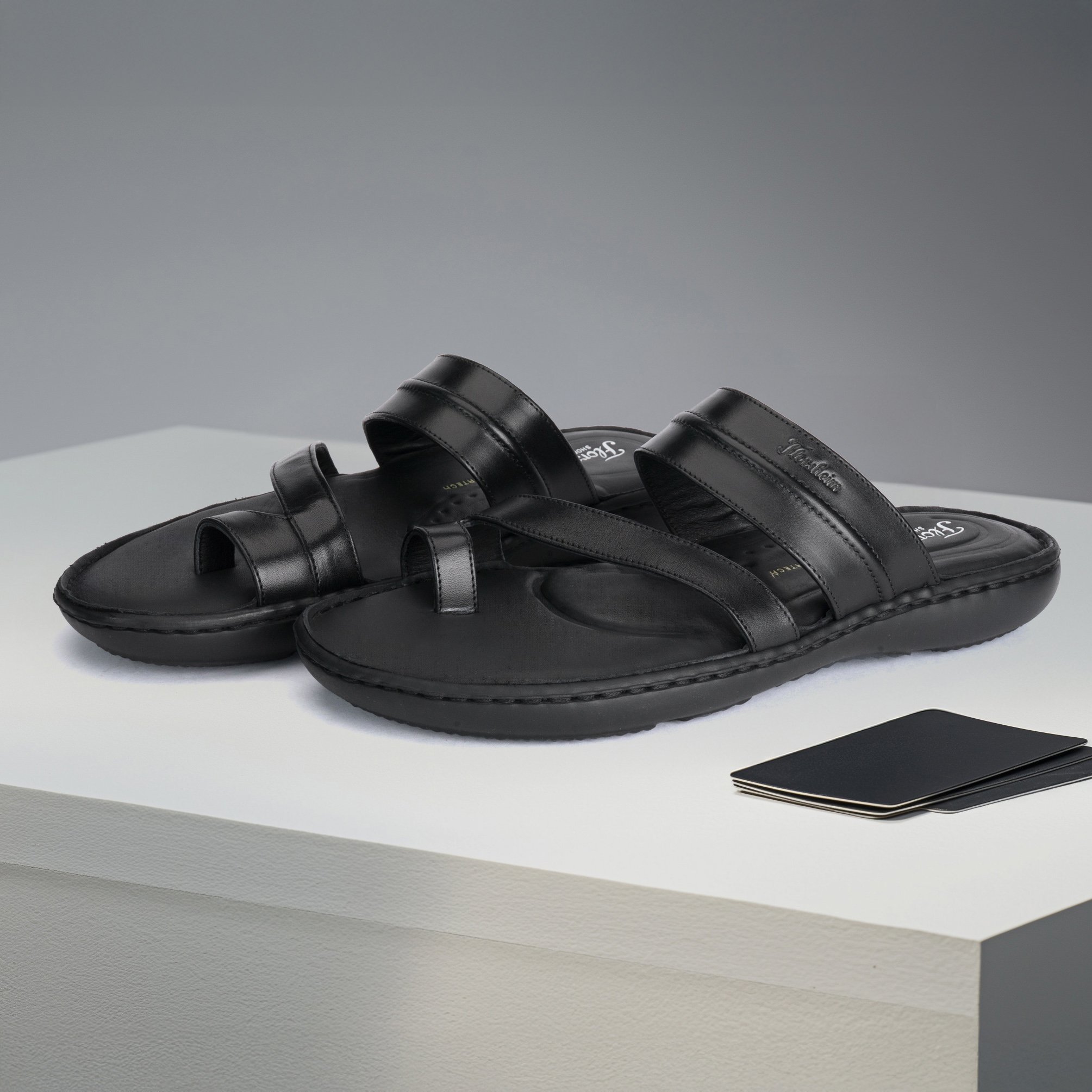 The Quinn 2 Florsheim Men Black Slipper | Florsheim Website