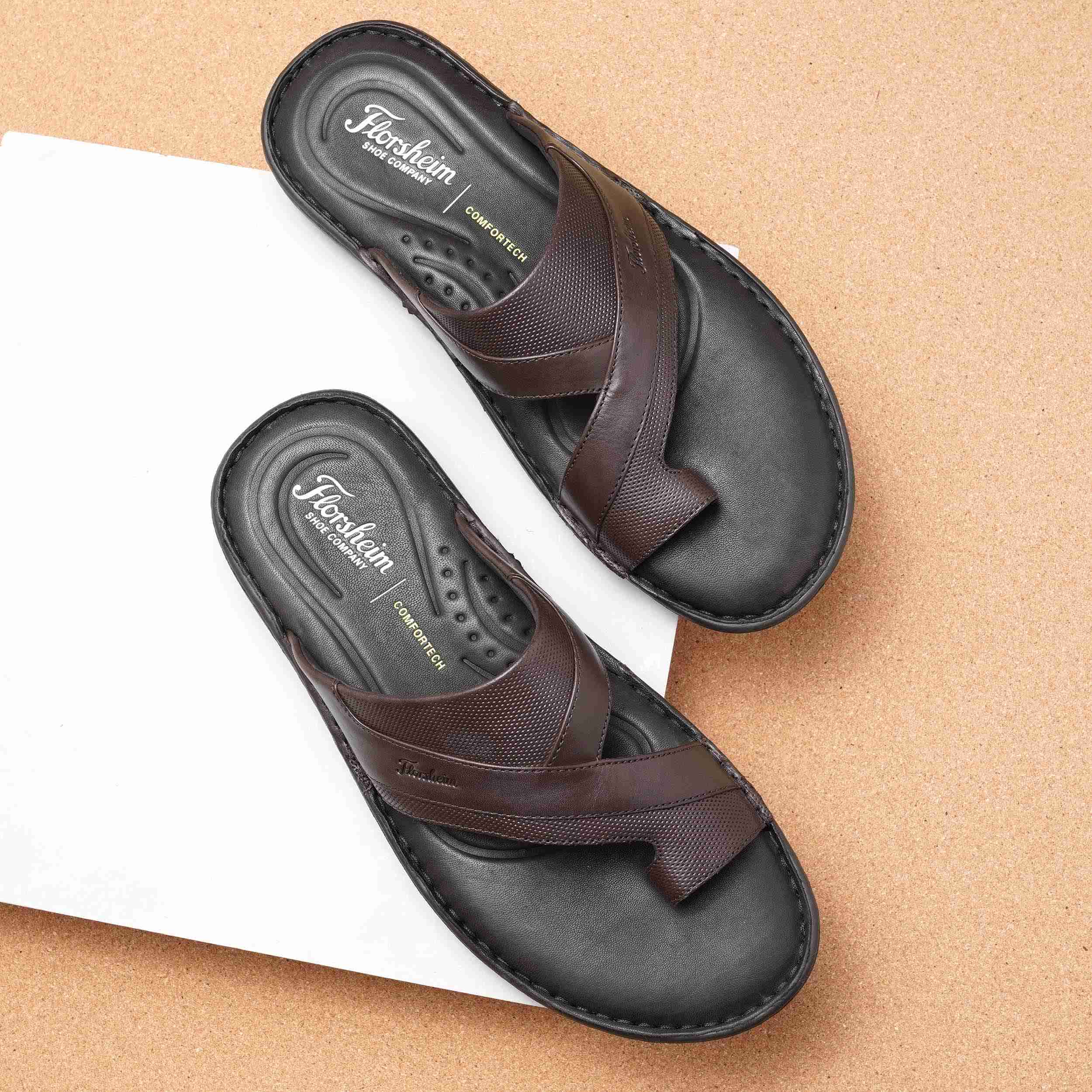 The Florish Brown Men Casual Florsheim