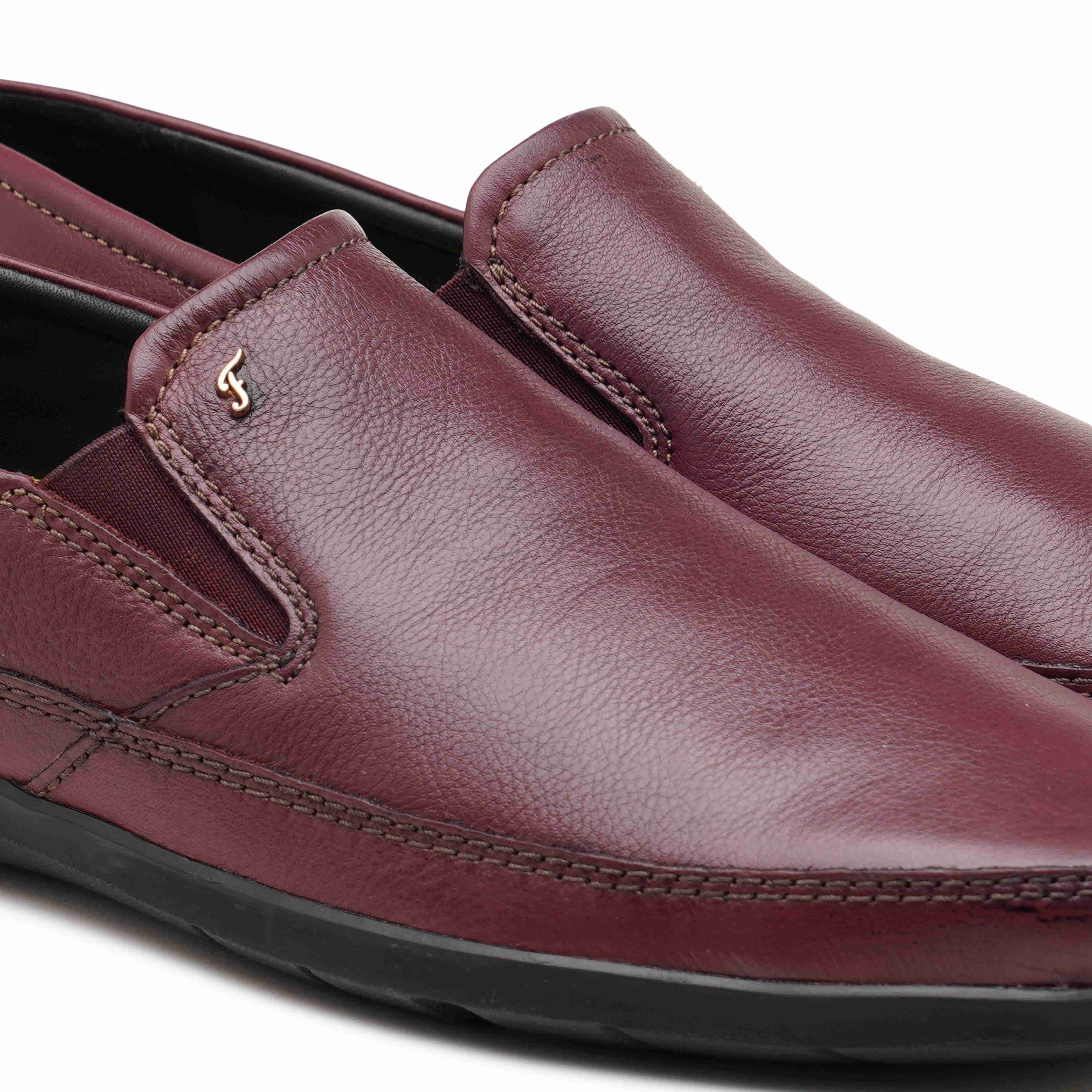 The Wamma Burgundy Men Drivers Florsheim