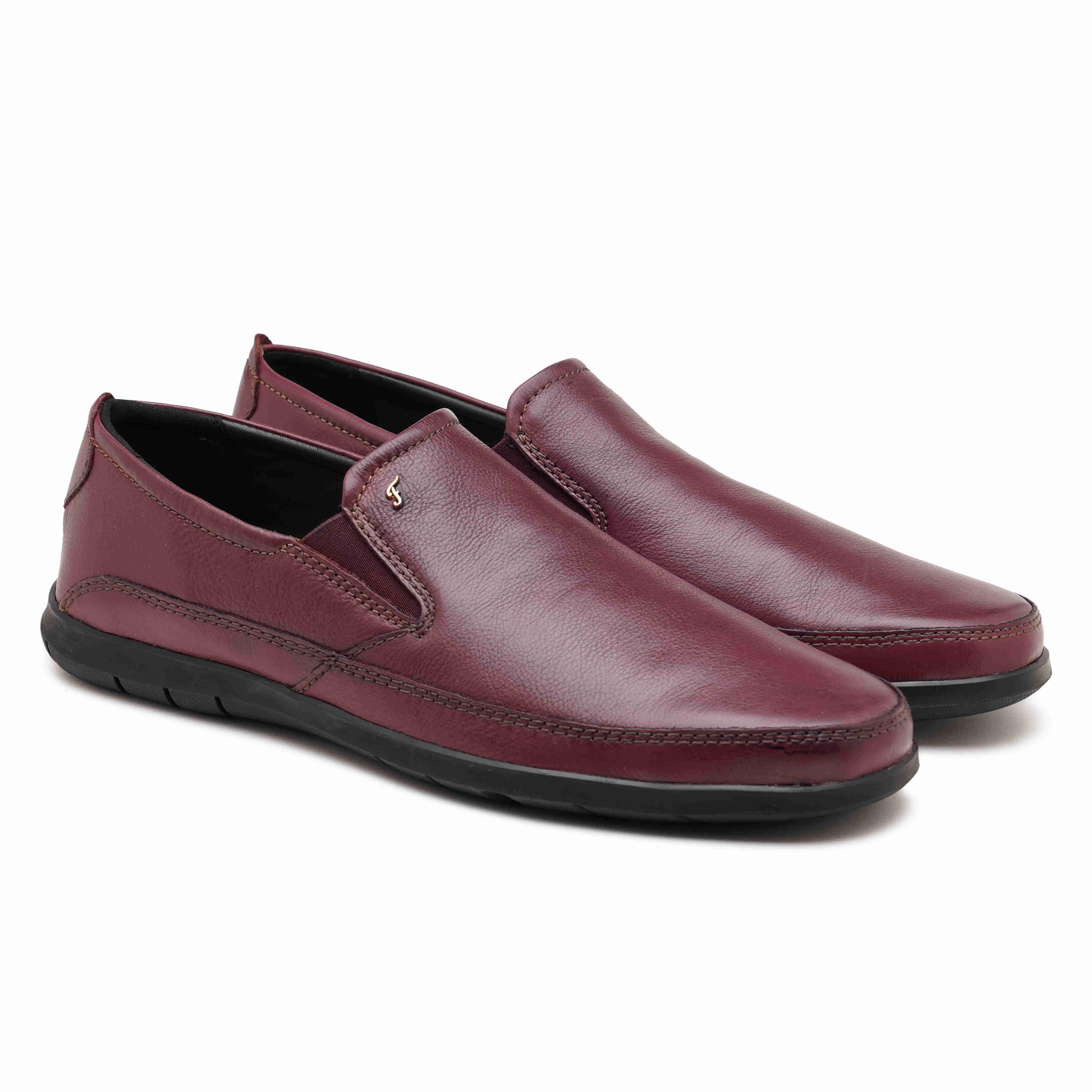 The Wamma Burgundy Men Drivers Florsheim