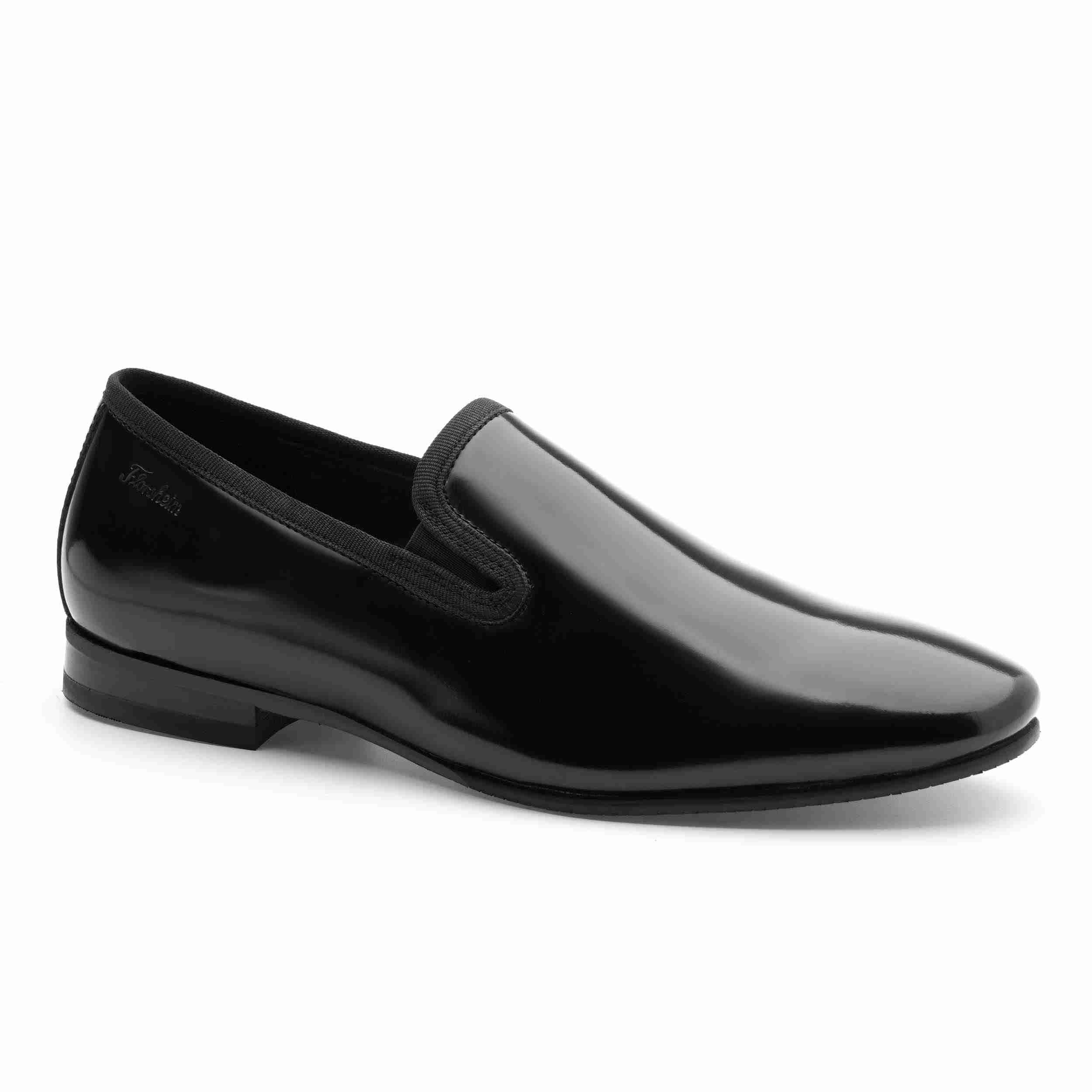 The Kerk Men Black Patent Slip On Florsheim