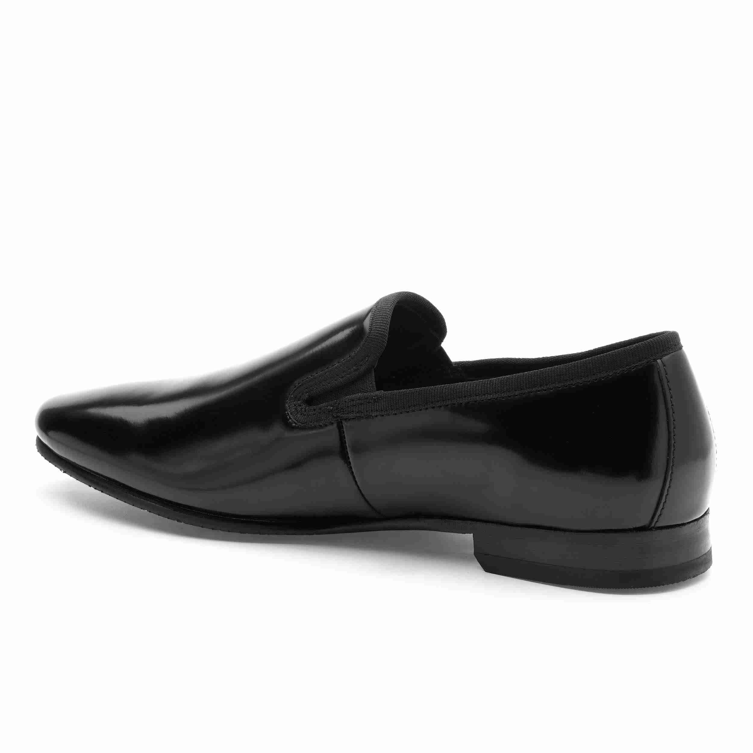 The Kerk Men Black Patent Slip On Florsheim