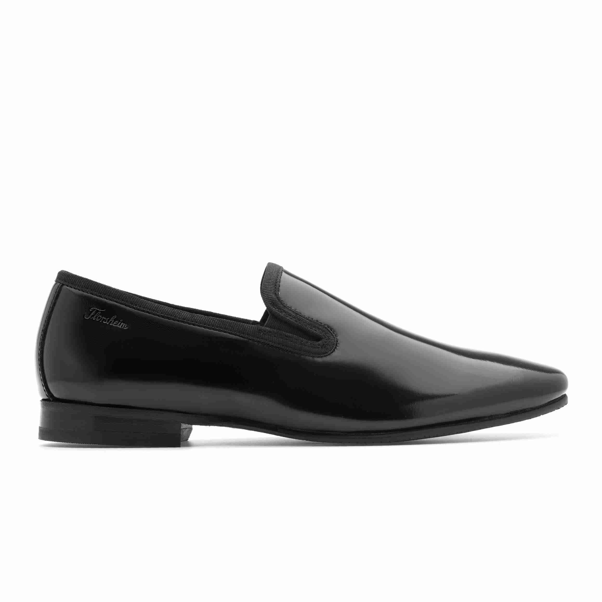 The Kerk Men Black Patent Slip On Florsheim