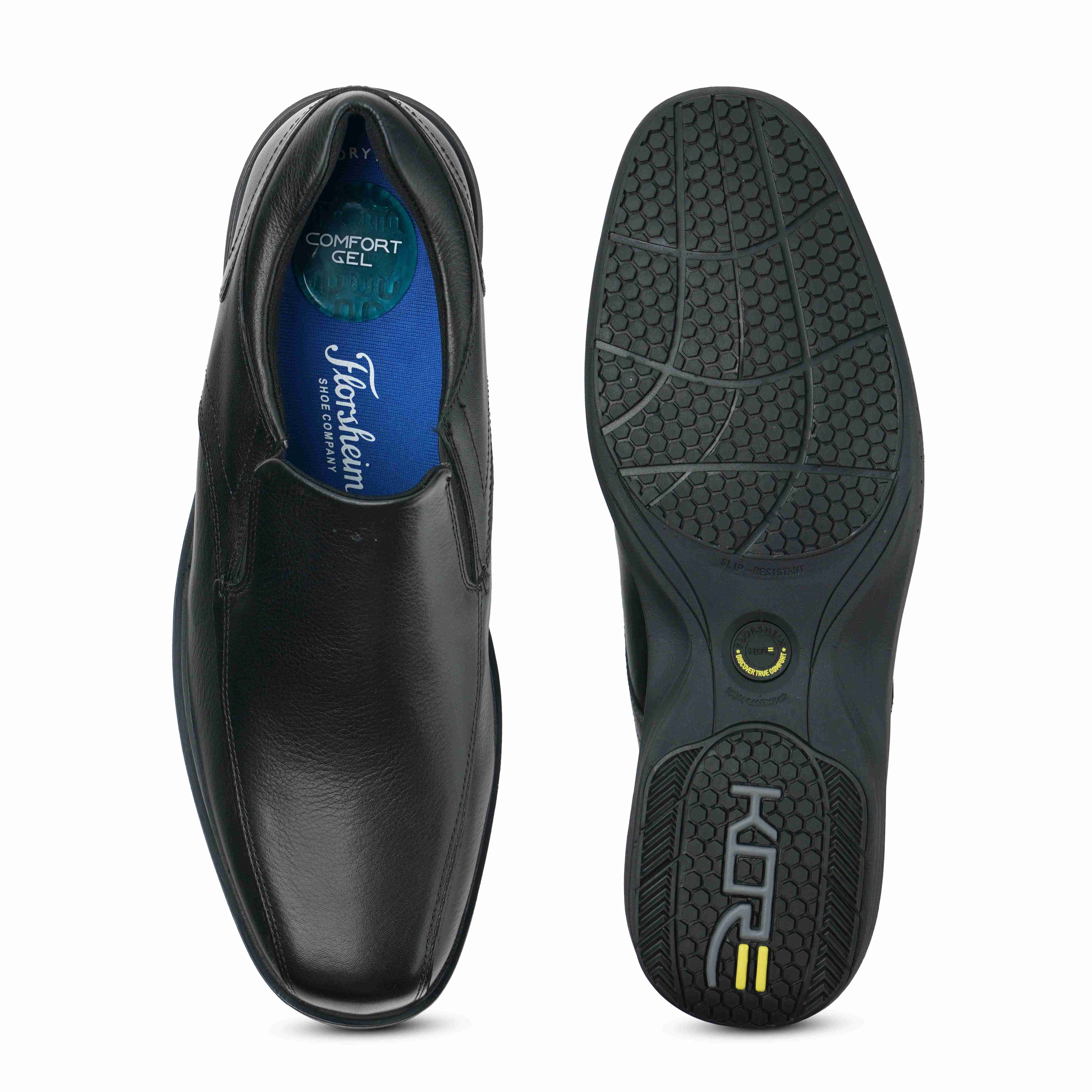 The Trevor Black Men Dress Shoe Florsheim