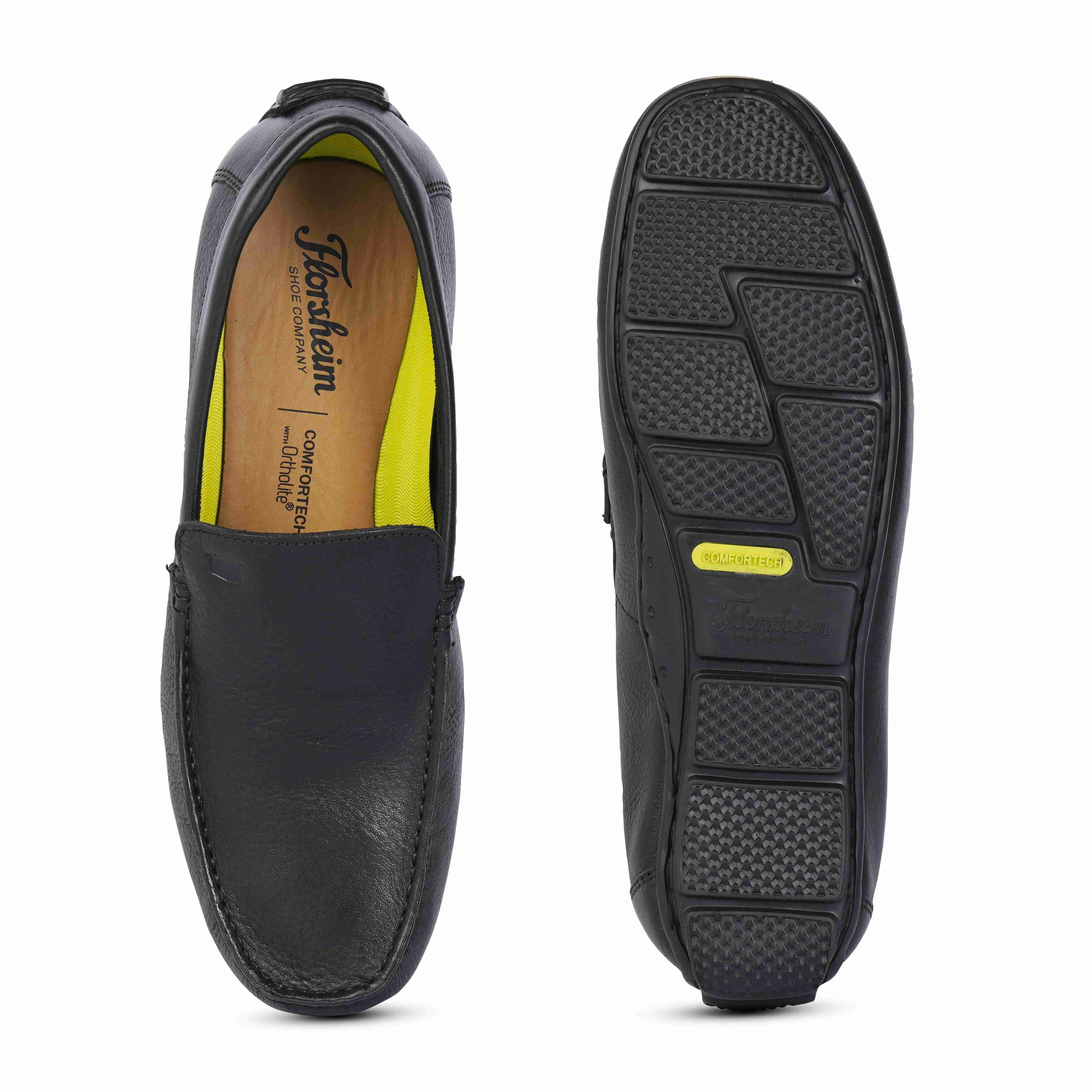 The New Ben Black Men Drivers Florsheim