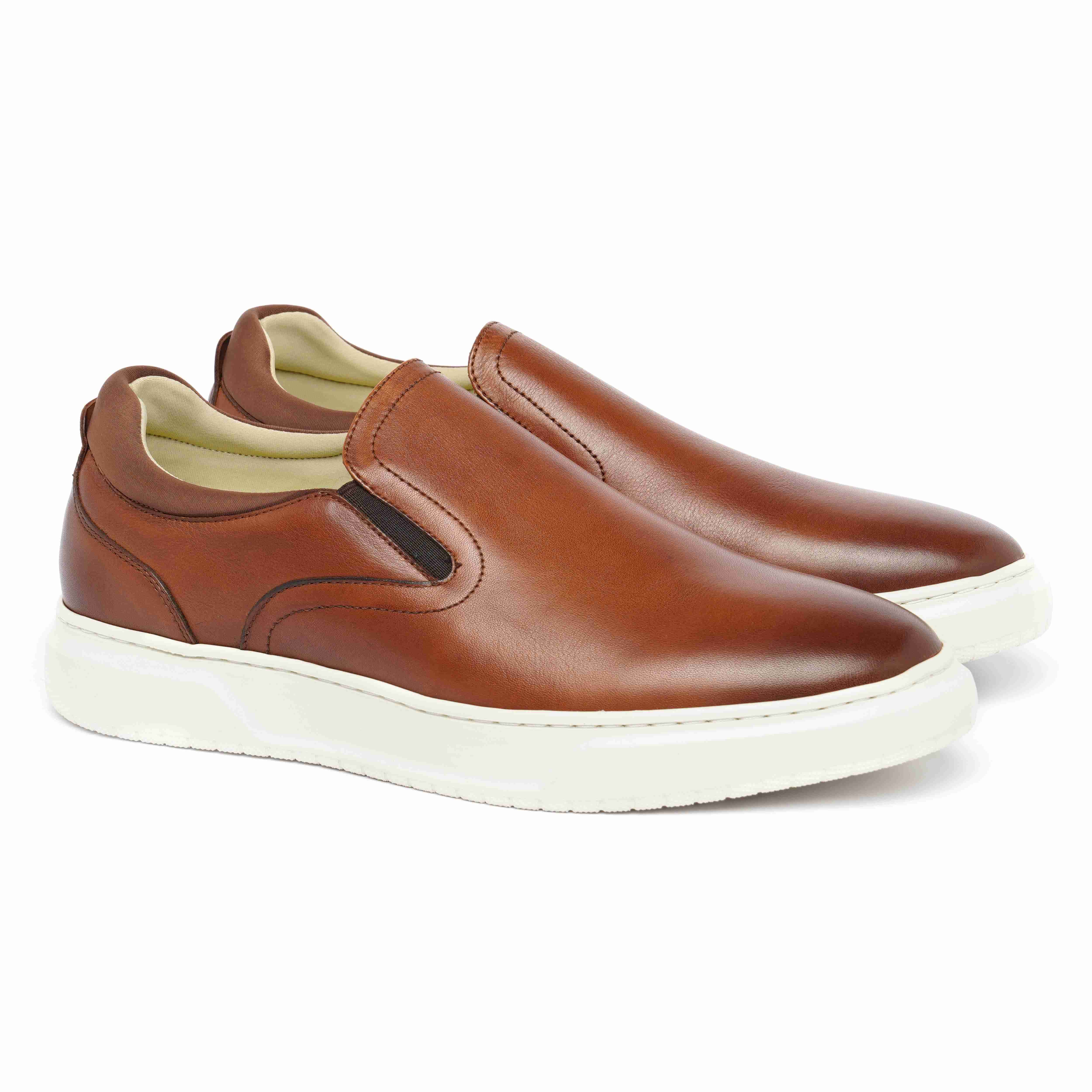 The Plain Toe Tan Men Casual Florsheim