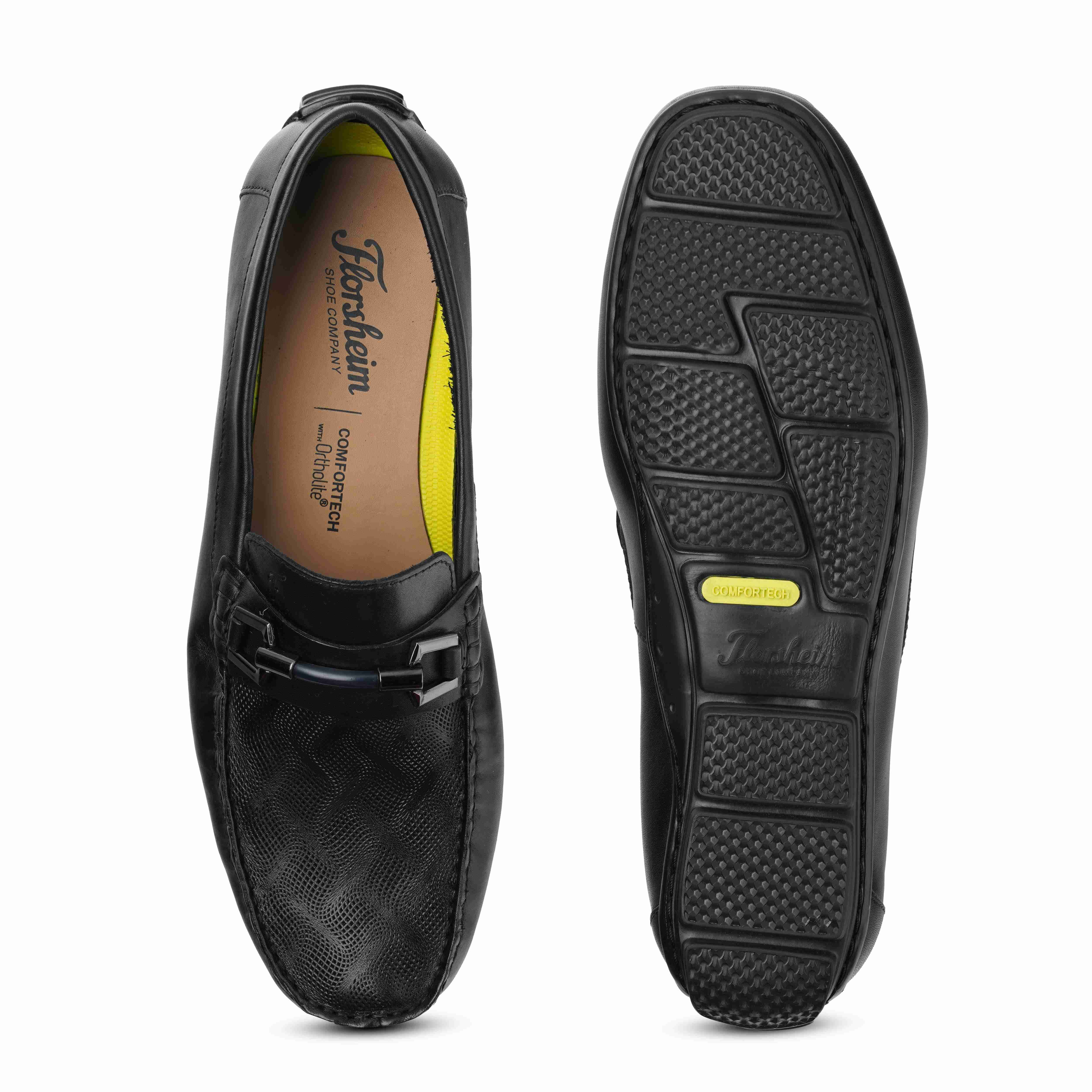 The New Ben Black Men Drivers Florsheim